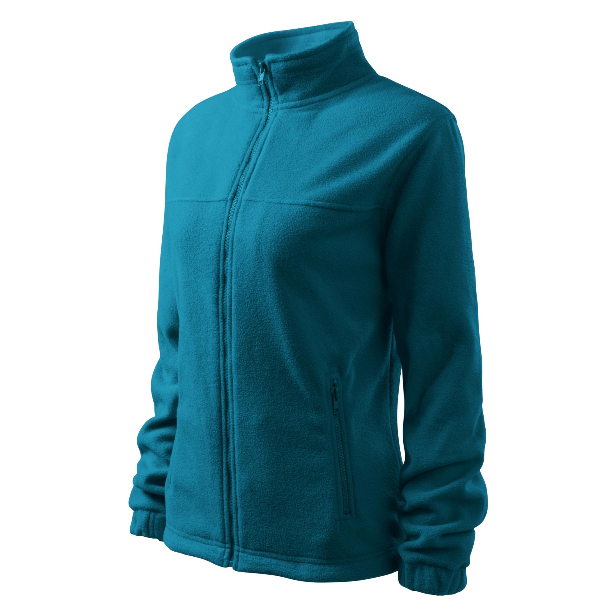 Jachetă fleece pentru damă Jacket 504 Albastru petrol XXL