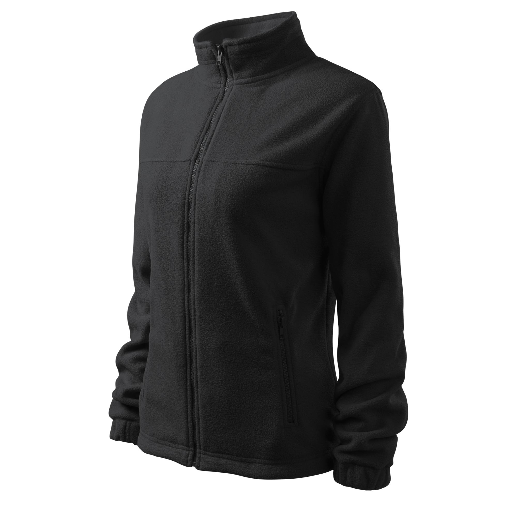Jachetă fleece pentru damă Jacket 504 ebony gray 94 (brand label) XXL
