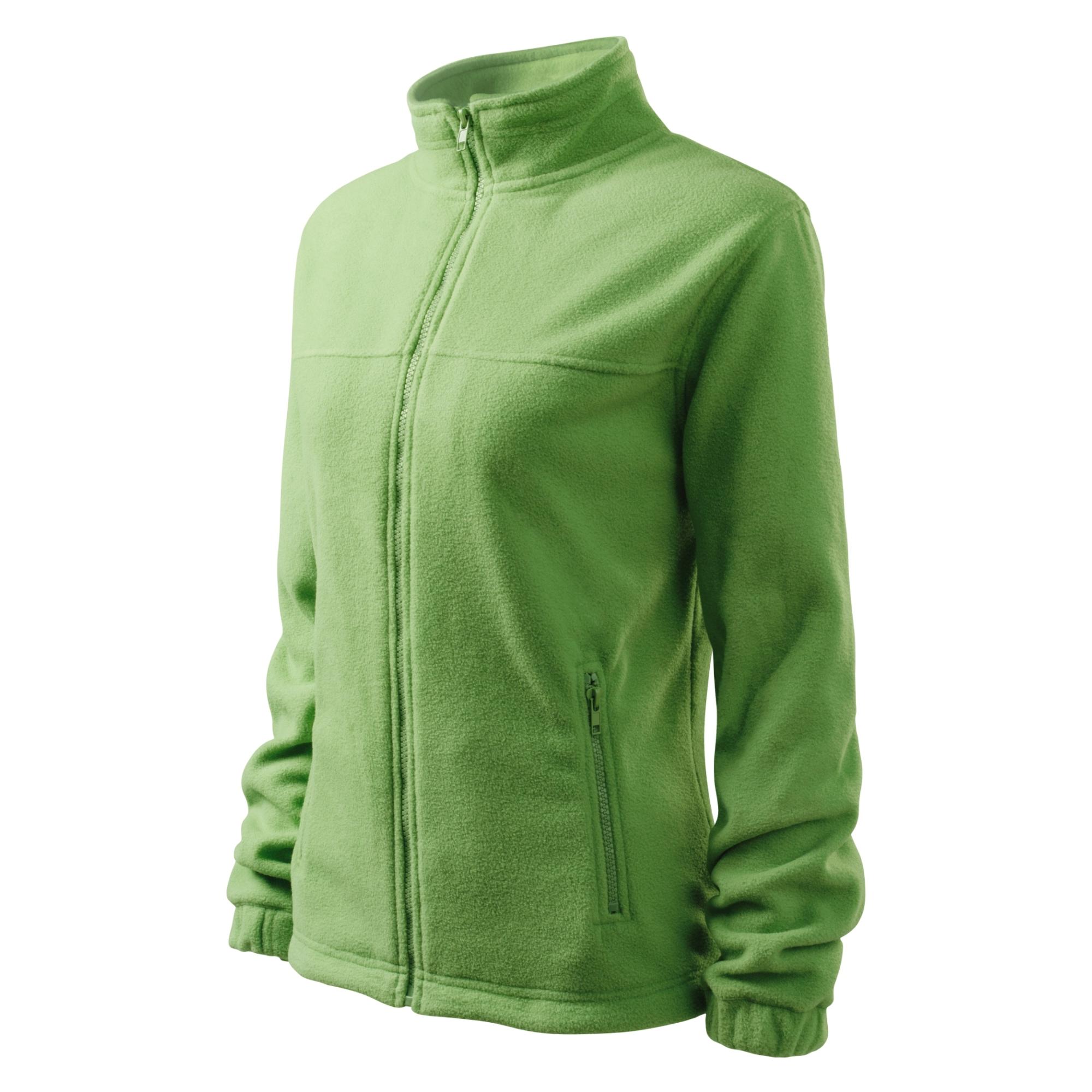 Jachetă fleece pentru damă Jacket 504 verde iarbă 39 (brand label) XXL