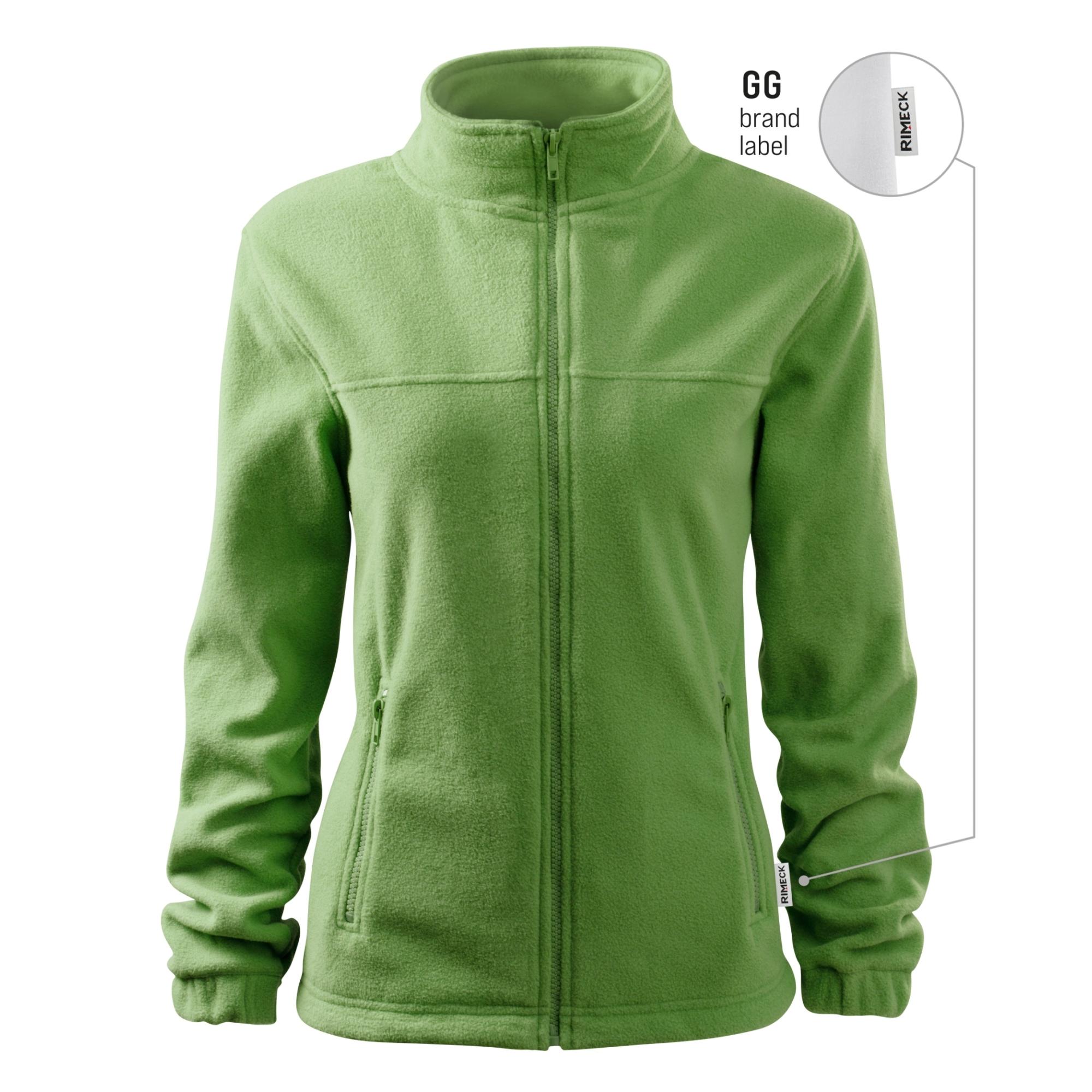 Jachetă fleece pentru damă Jacket 504 verde iarbă 39 (brand label) XS