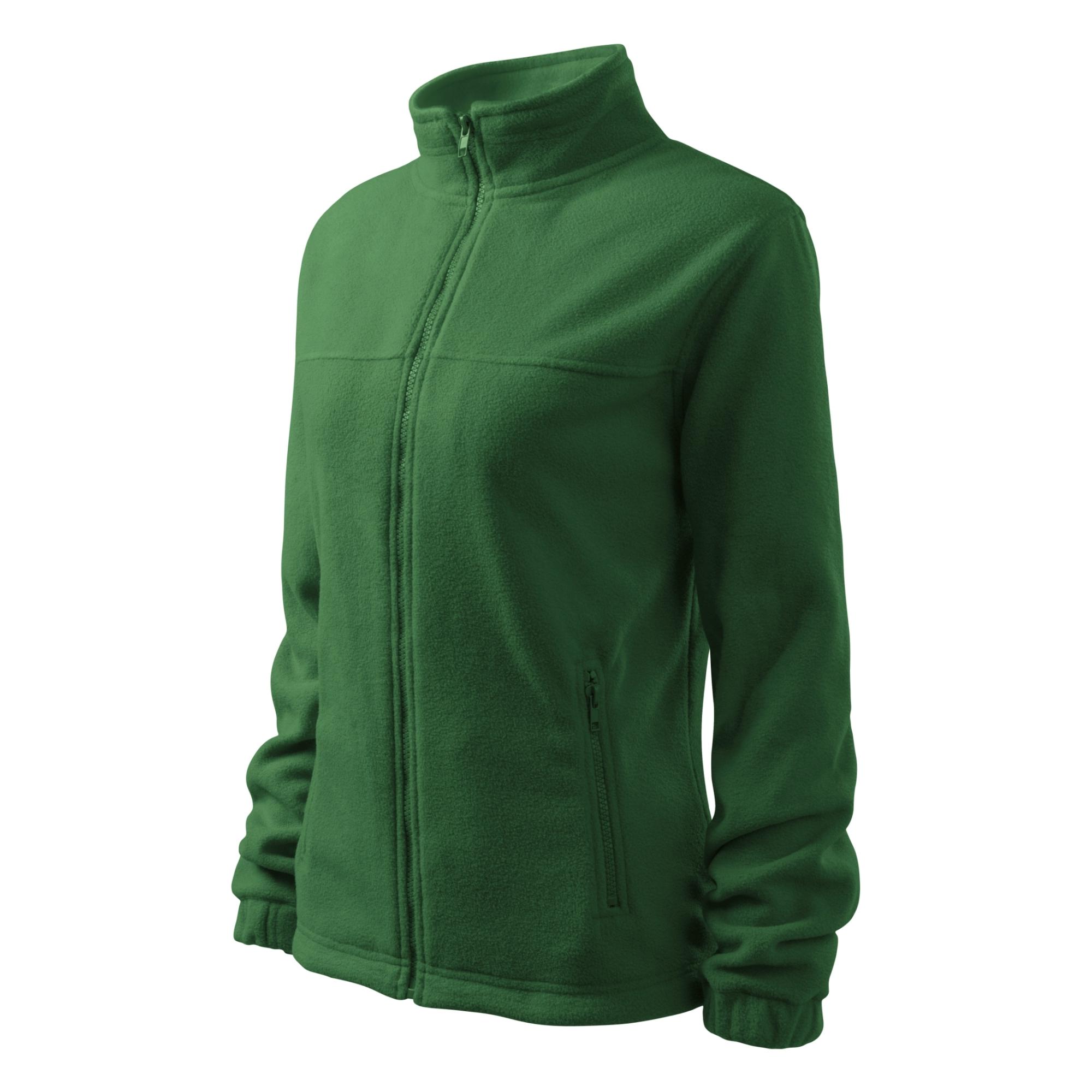 Jachetă fleece pentru damă Jacket 504 verde sticlă 06 (brand label) XXL