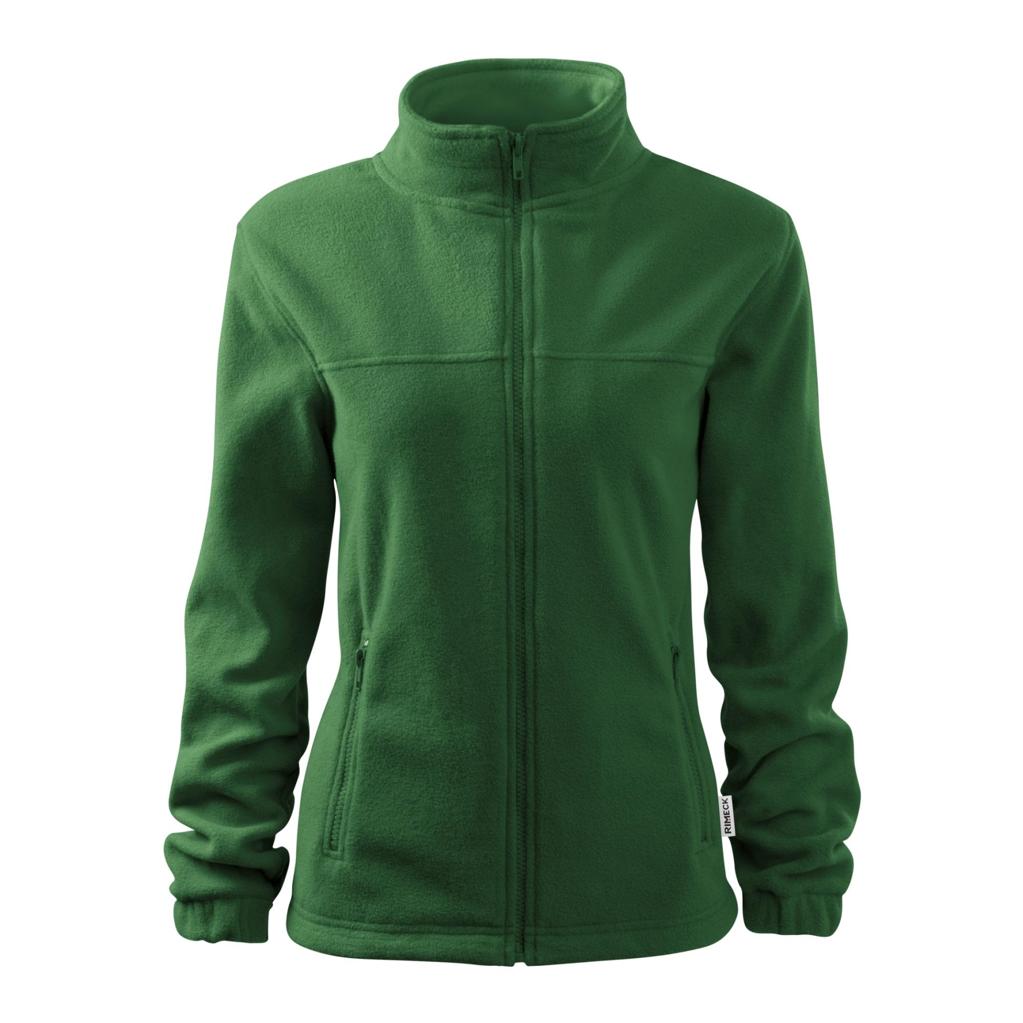 Jachetă fleece pentru damă Jacket 504 verde sticlă 06 (brand label) S
