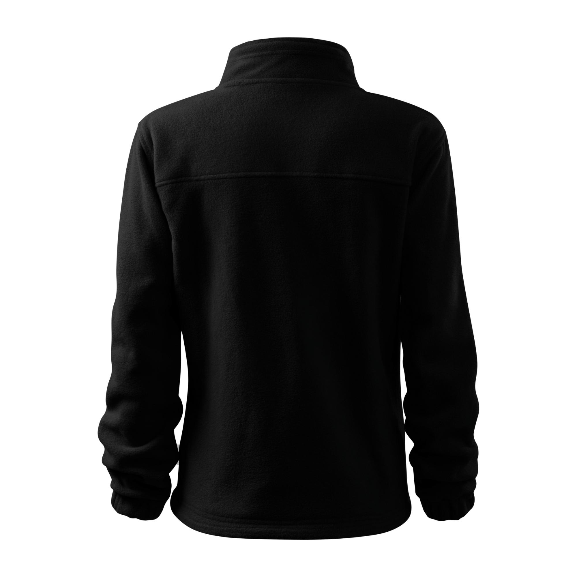 Jachetă fleece pentru damă Jacket 504 negru 01 (brand label) M
