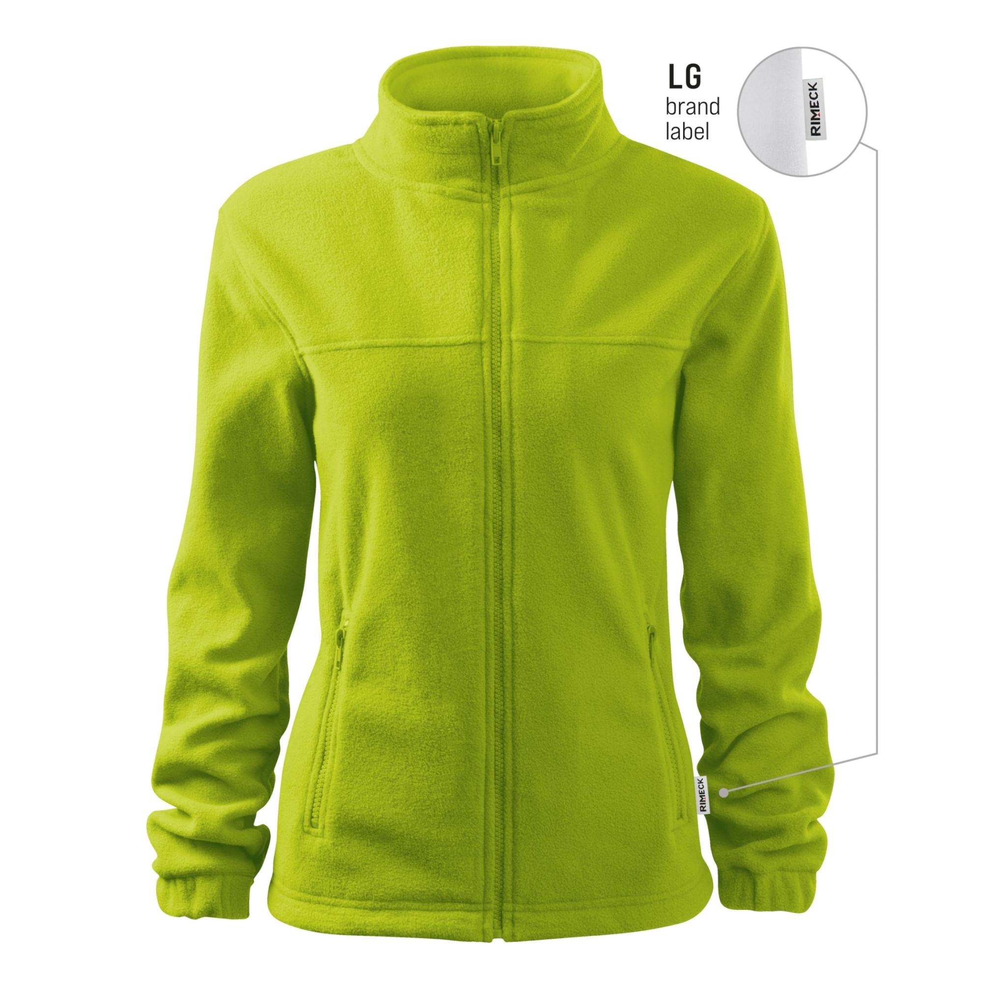 Jachetă fleece pentru damă Jacket 504 lime 62 (brand label) XS