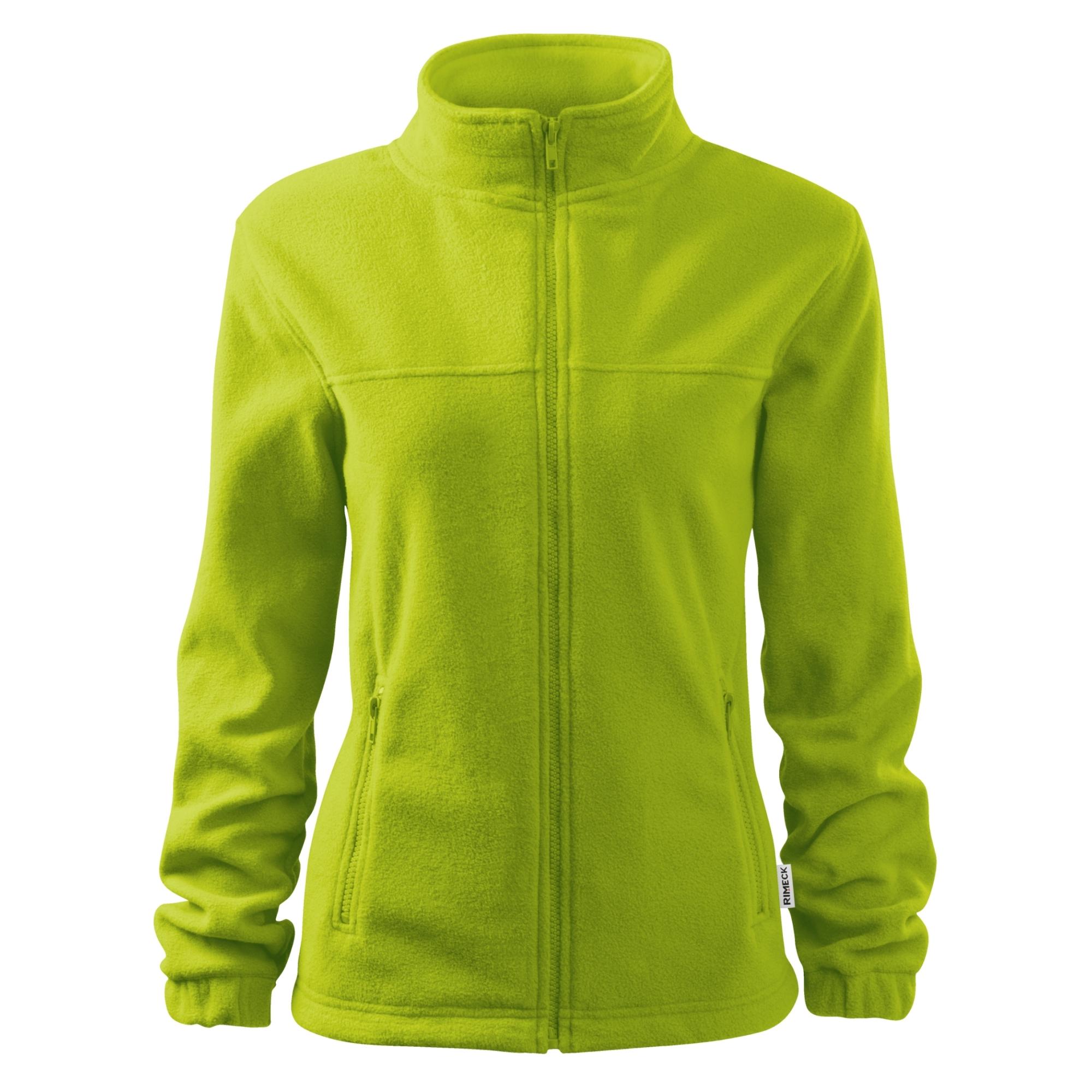 Jachetă fleece pentru damă Jacket 504 lime 62 (brand label) XS