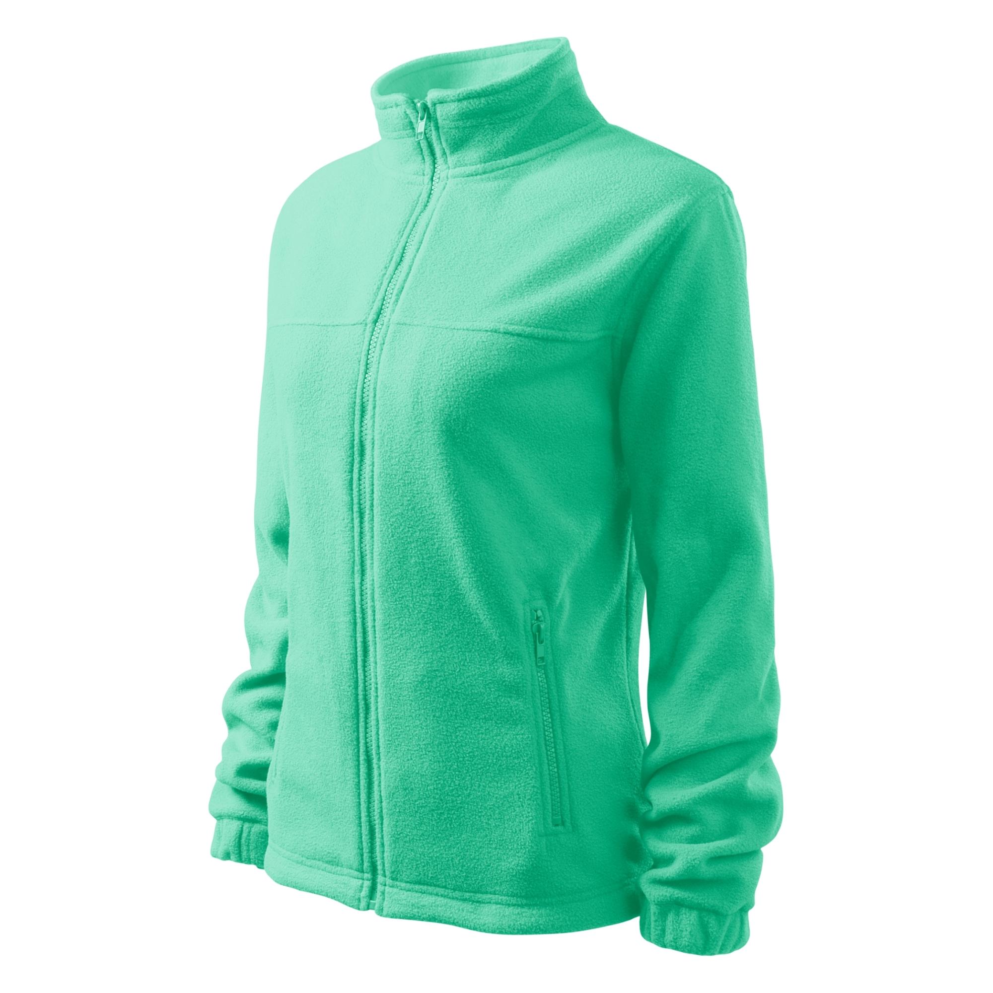 Jachetă fleece pentru damă Jacket 504 verde mentă 95 (brand label) XXL