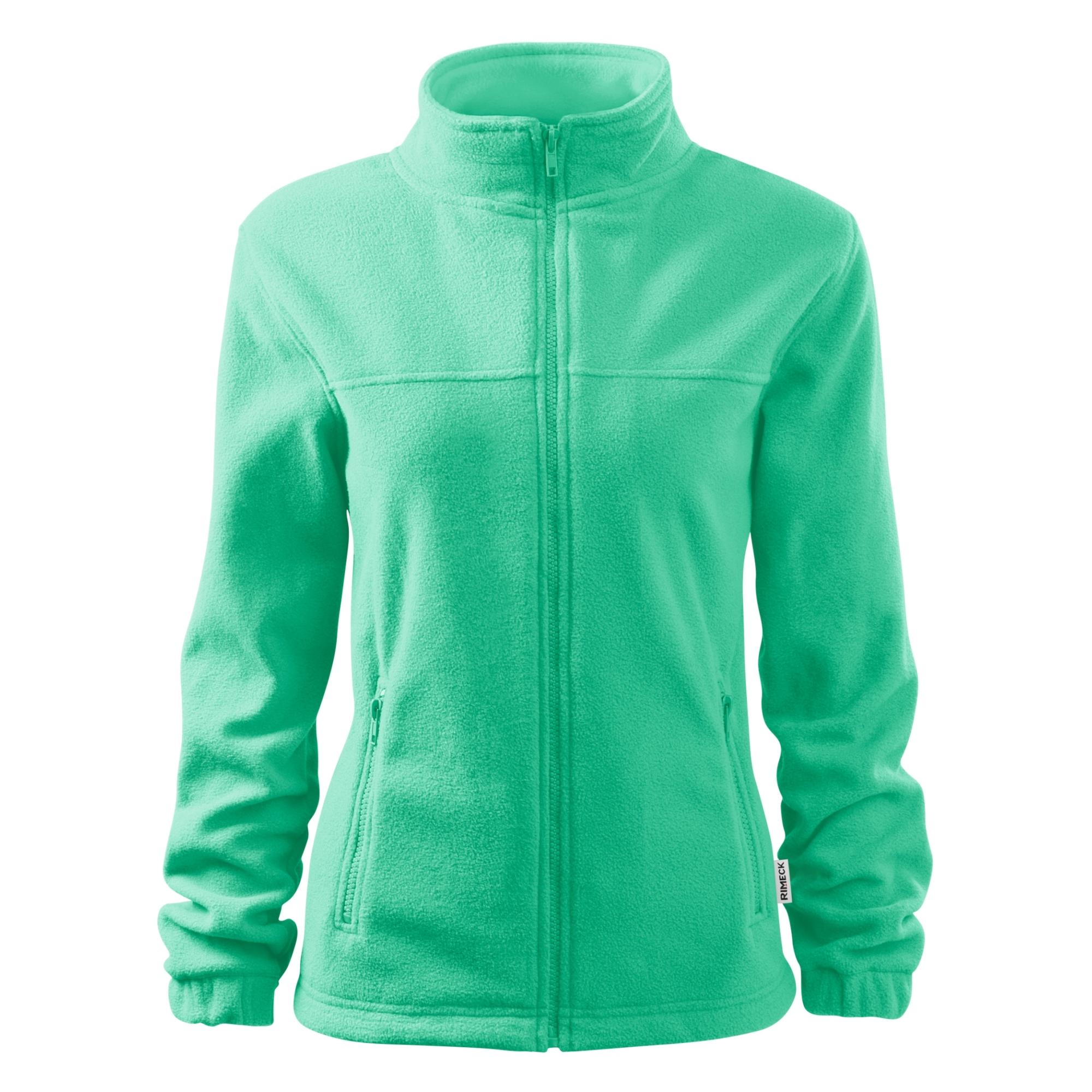 Jachetă fleece pentru damă Jacket 504 verde mentă 95 (brand label) XS