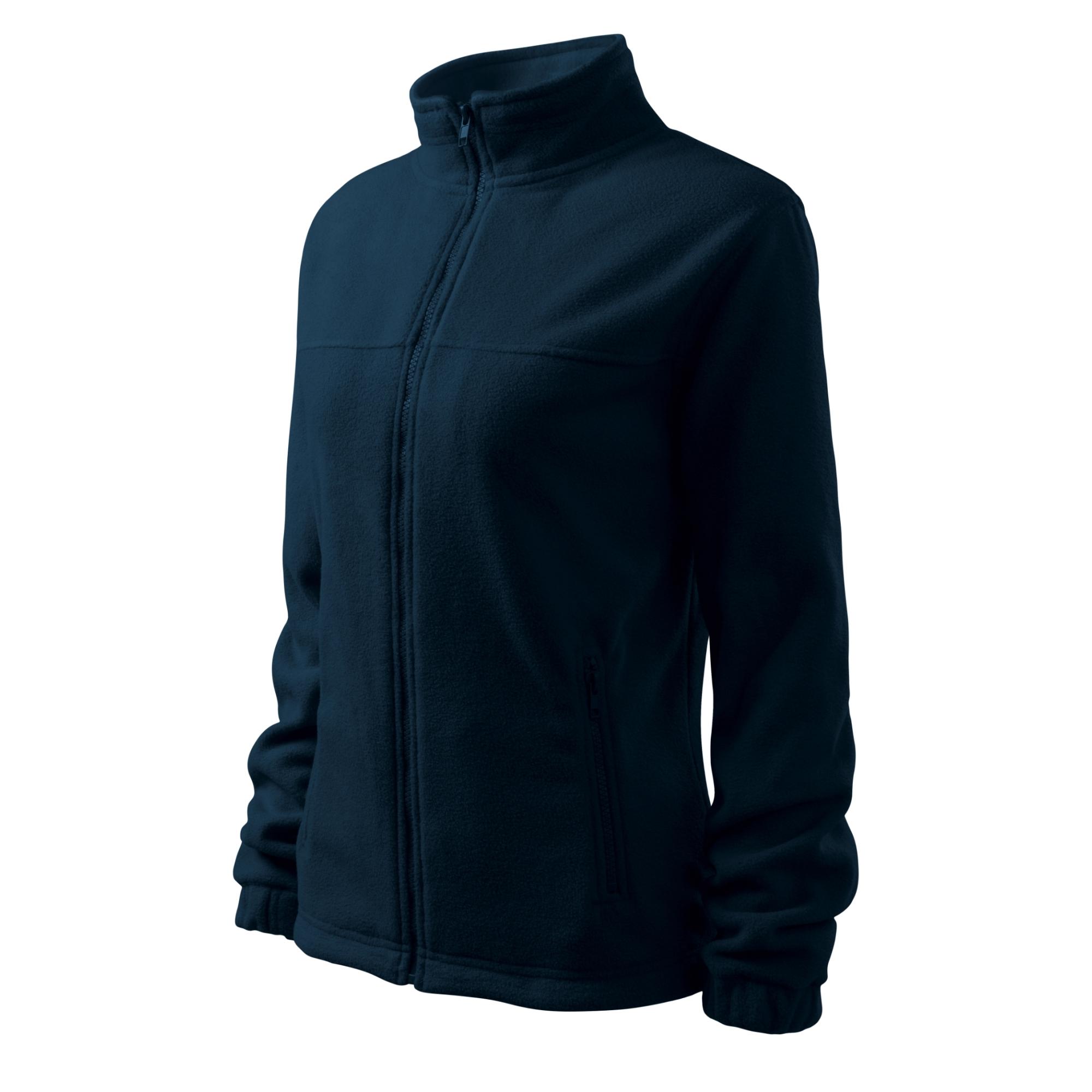 Jachetă fleece pentru damă Jacket 504 albastru marin 02 (brand label) XXL