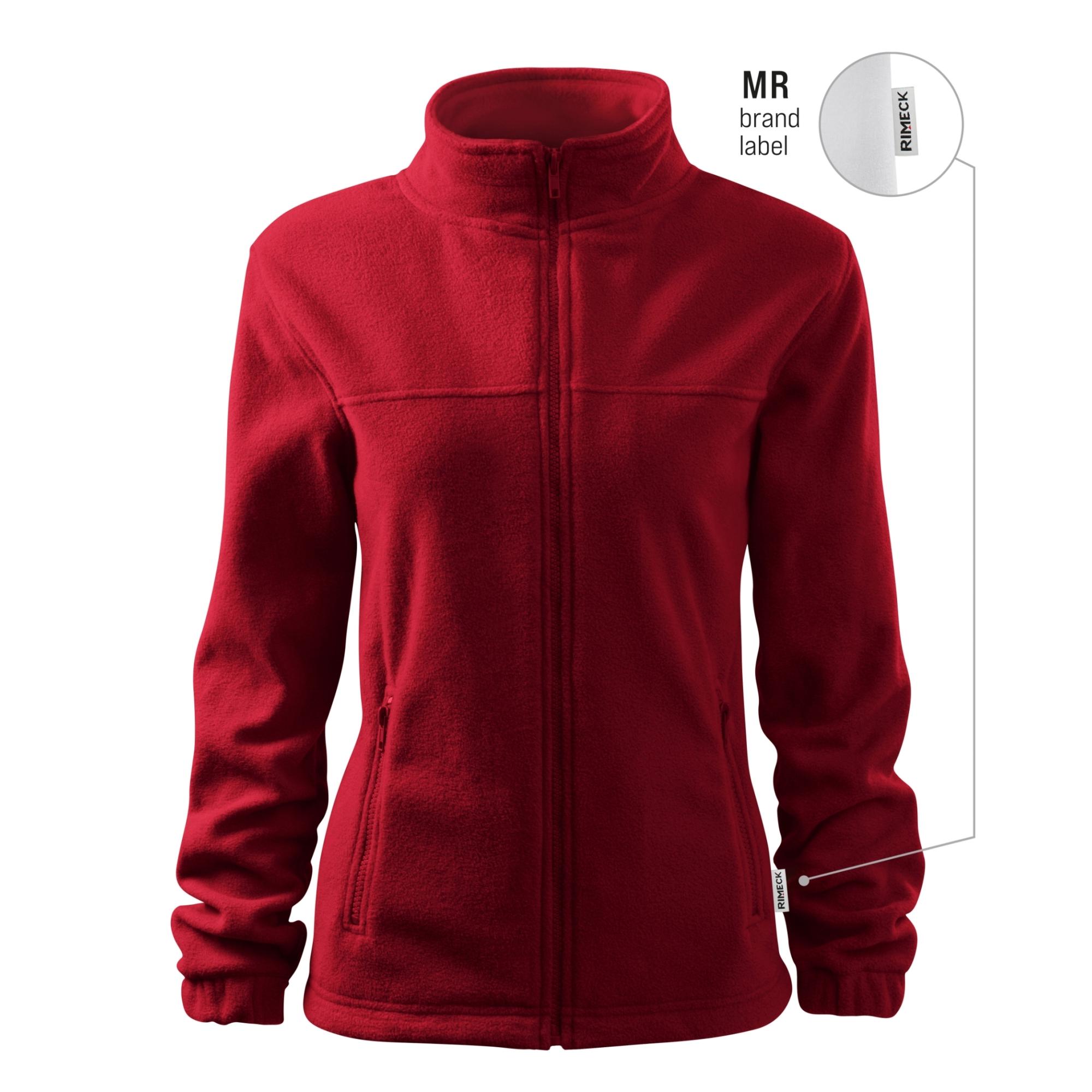 Jachetă fleece pentru damă Jacket 504 roşu marlboro 23 (brand label) M