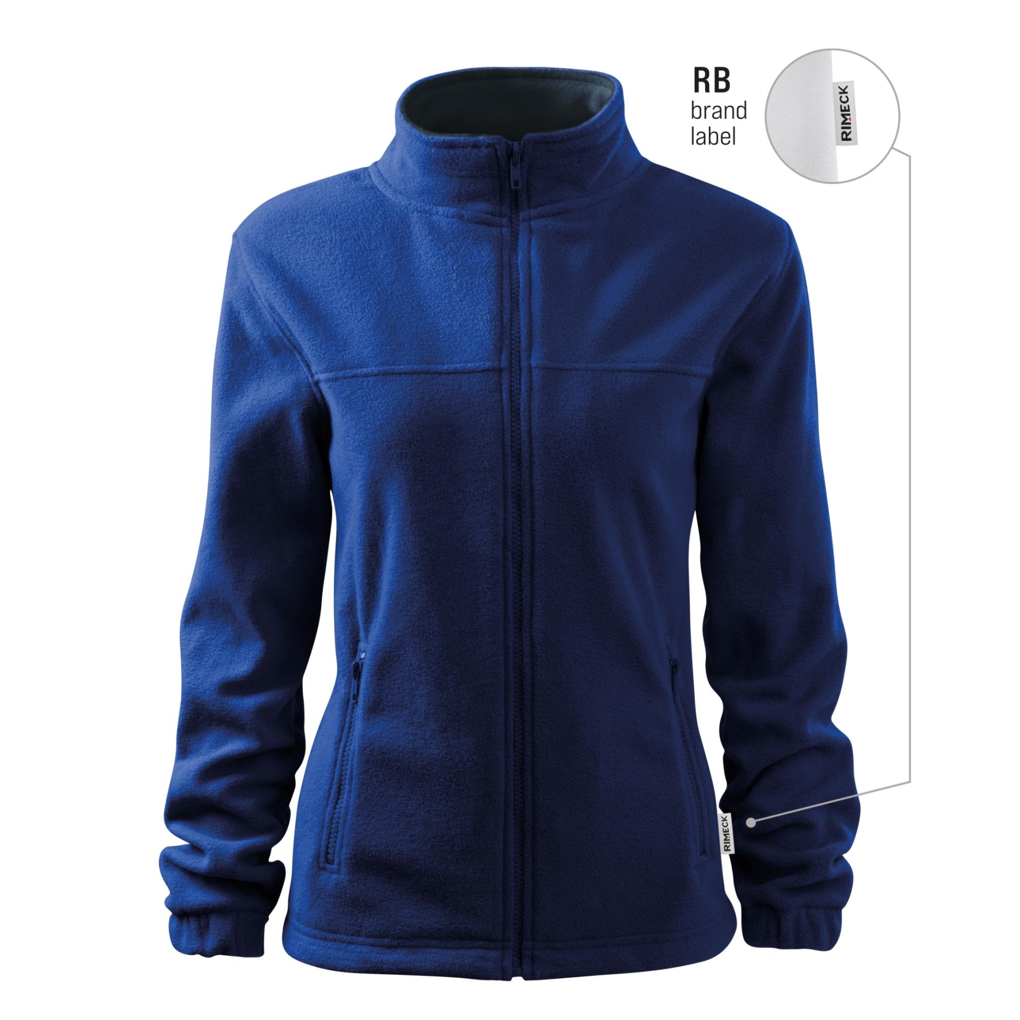Jachetă fleece pentru damă Jacket 504 albastru regal 05 (brand label) XL