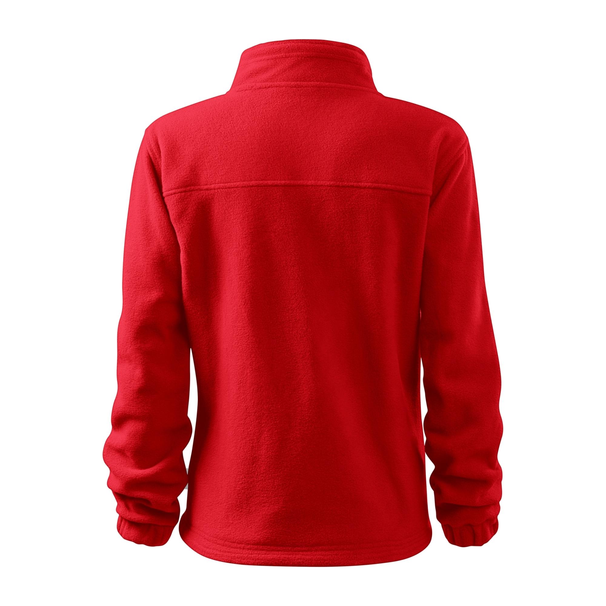 Jachetă fleece pentru damă Jacket 504 roşu 07 (brand label) M