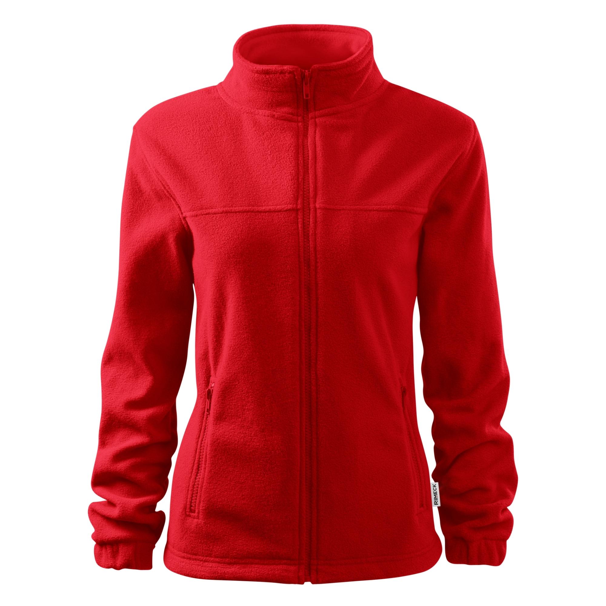 Jachetă fleece pentru damă Jacket 504 roşu 07 (brand label) M