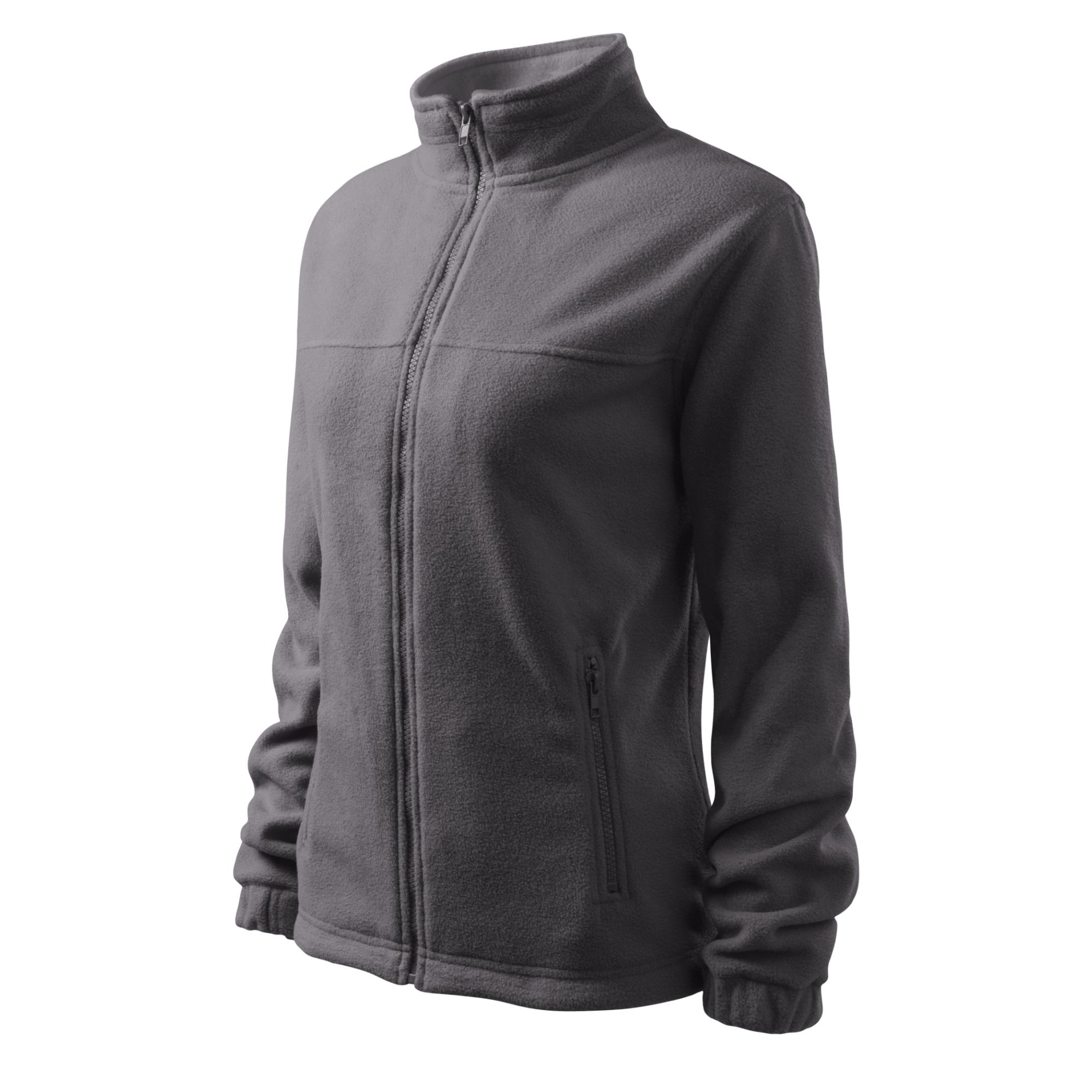Jachetă fleece pentru damă Jacket 504 gri metalic 36 (brand label) XXL