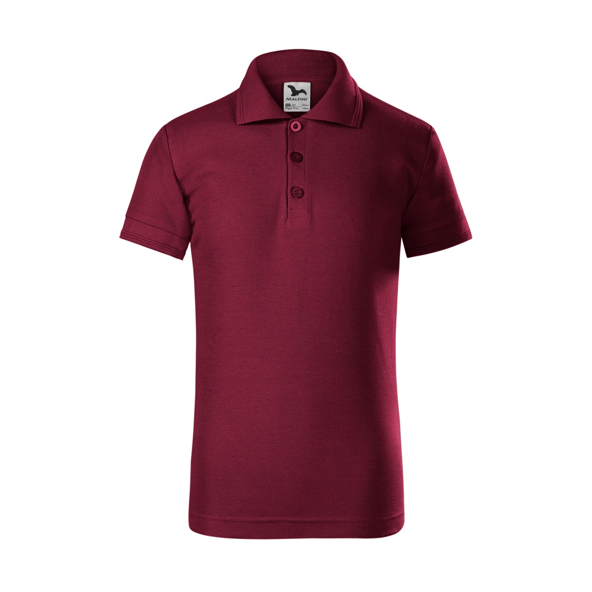 Tricou polo pentru copii Pique Polo 222 Garnet 6 ani