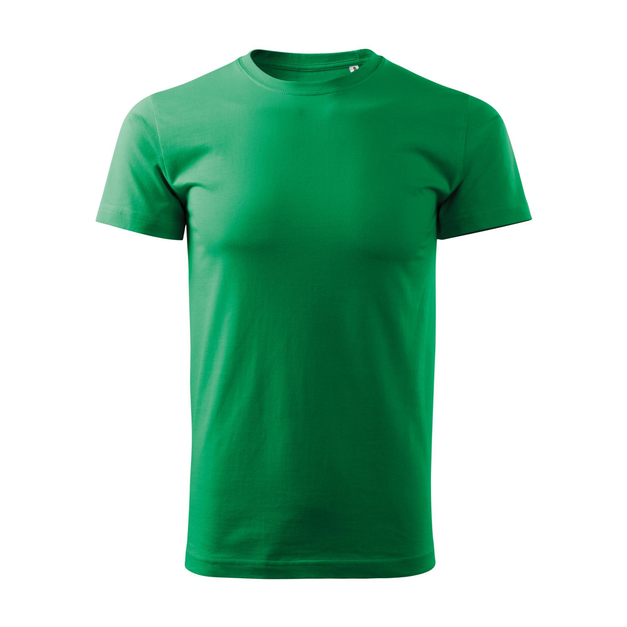 Tricou unisex Heavy New Free F37 Verde mediu M