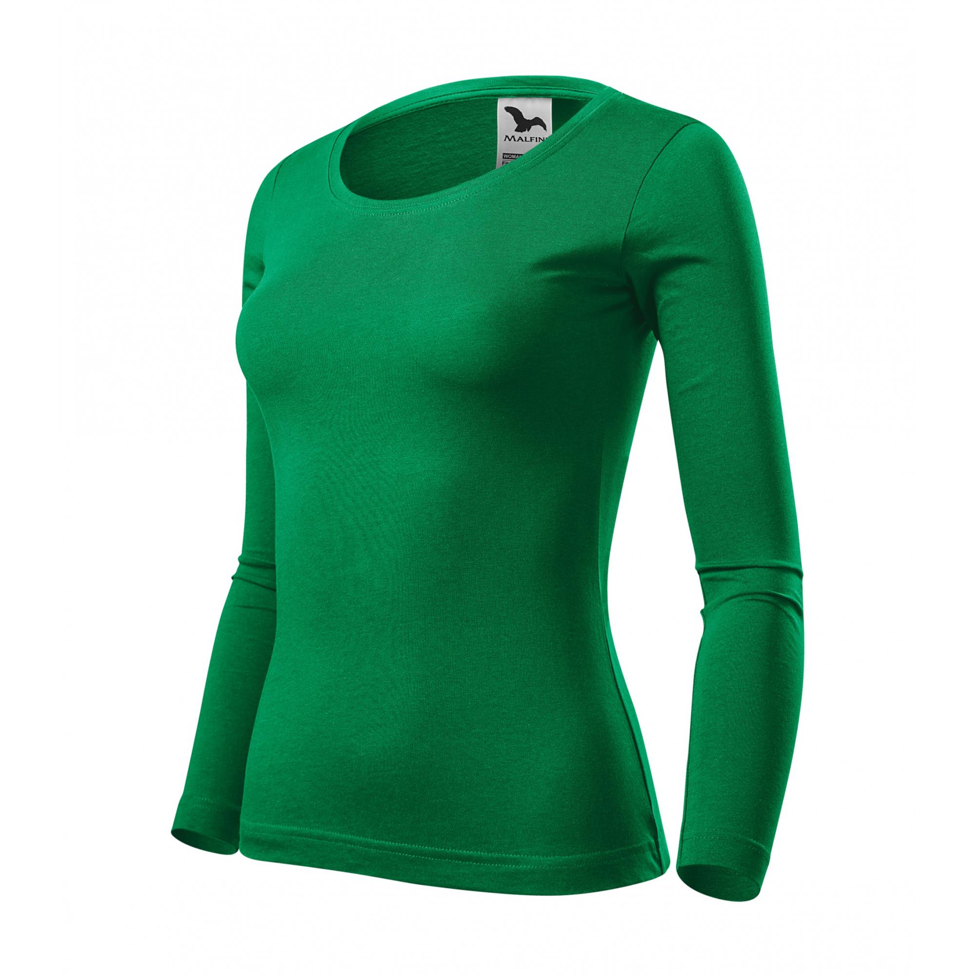 Tricou pentru damă Fit-T LS 169 Verde mediu XXL