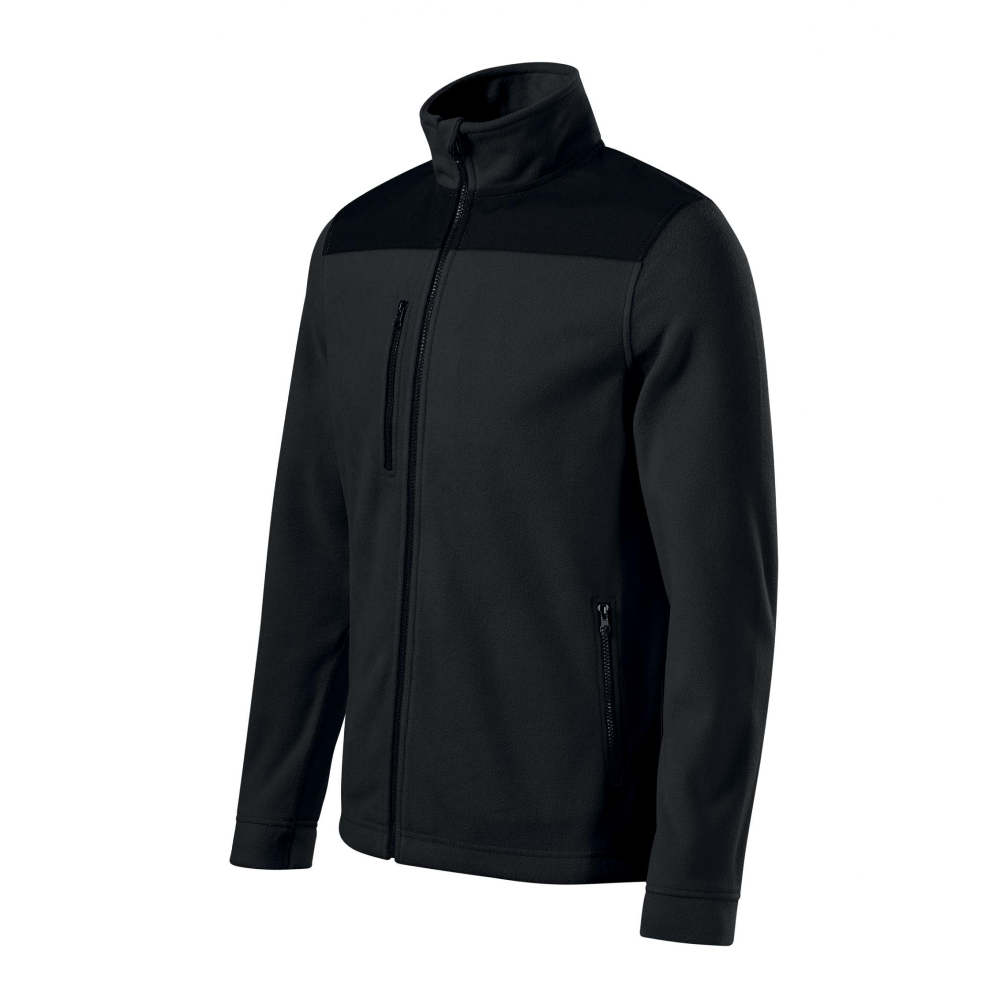 Jachetă fleece unisex Effect 530 Negru XL