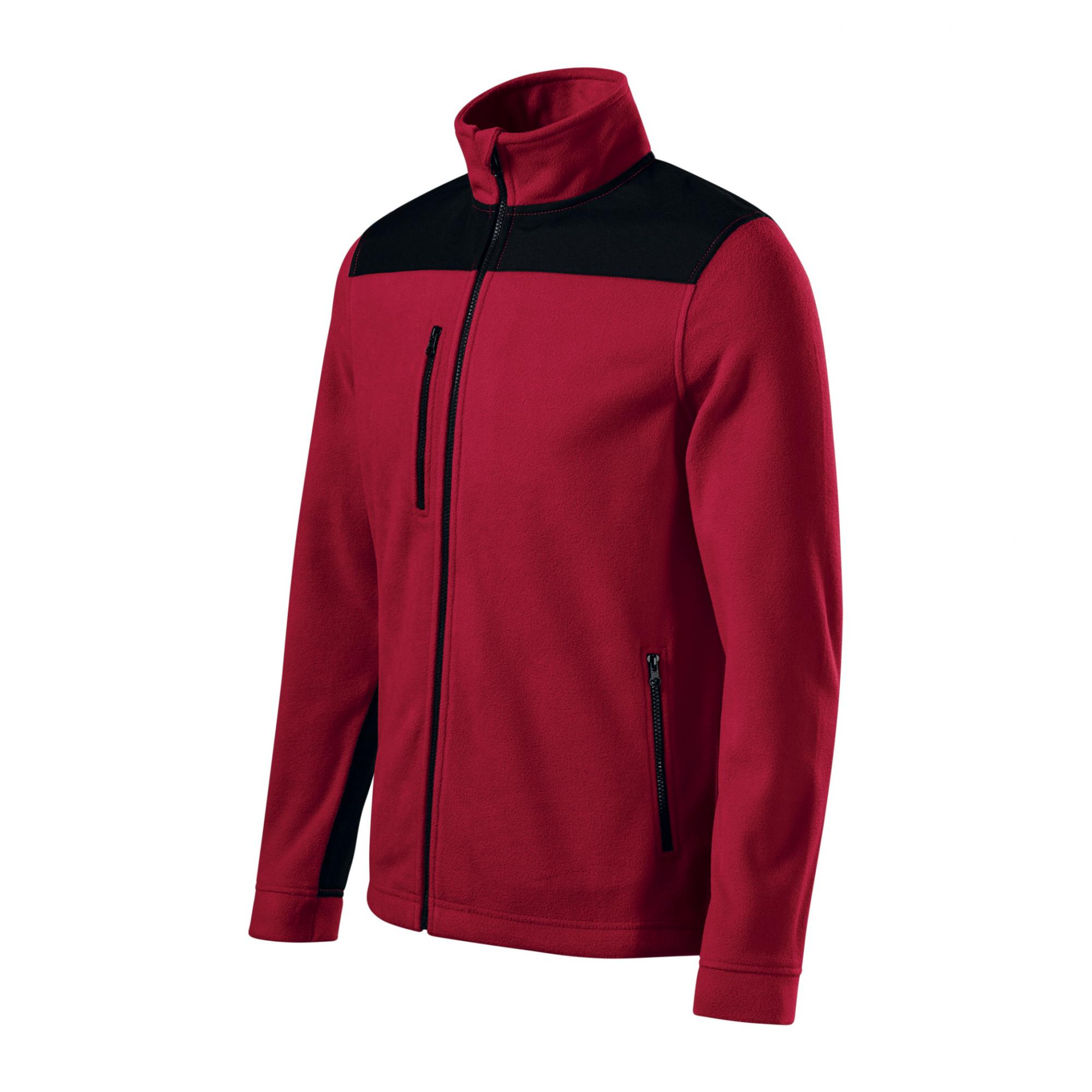 Jachetă fleece unisex Effect 530 Roșu marlboro