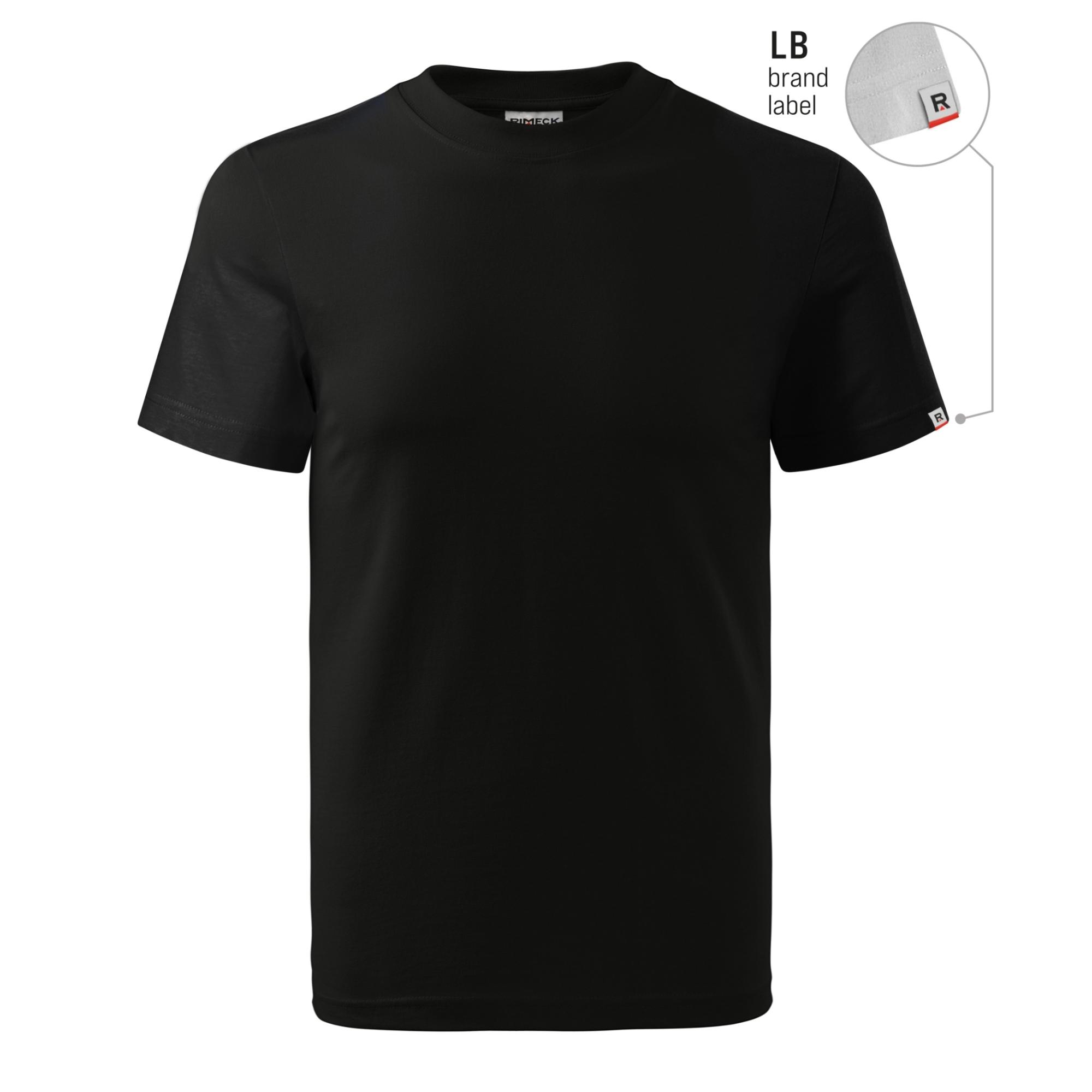 Tricou unisex Base R06 negru 01 (brand label) 3XL