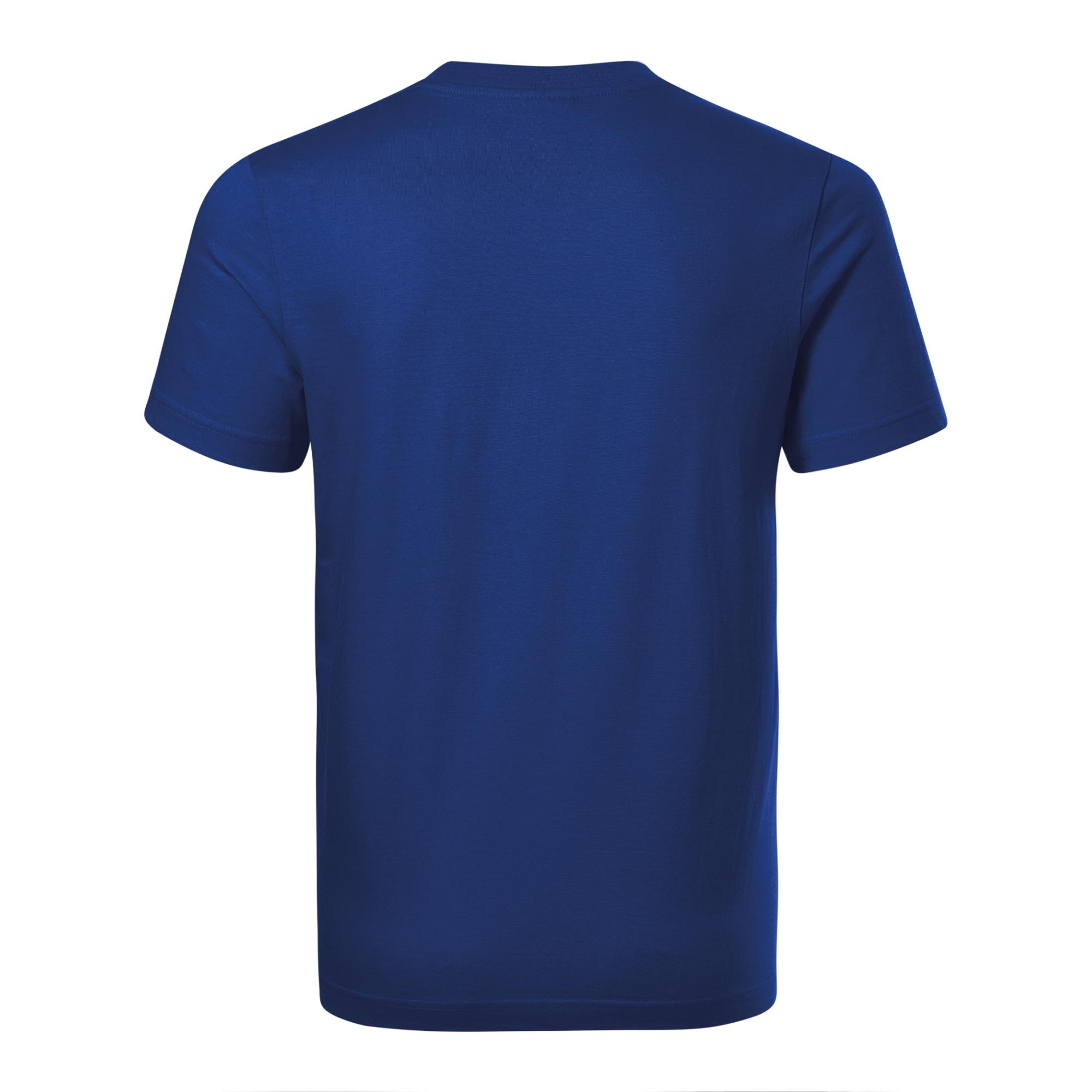 Tricou unisex Recall R07 albastru regal 05 (brand label) XXL