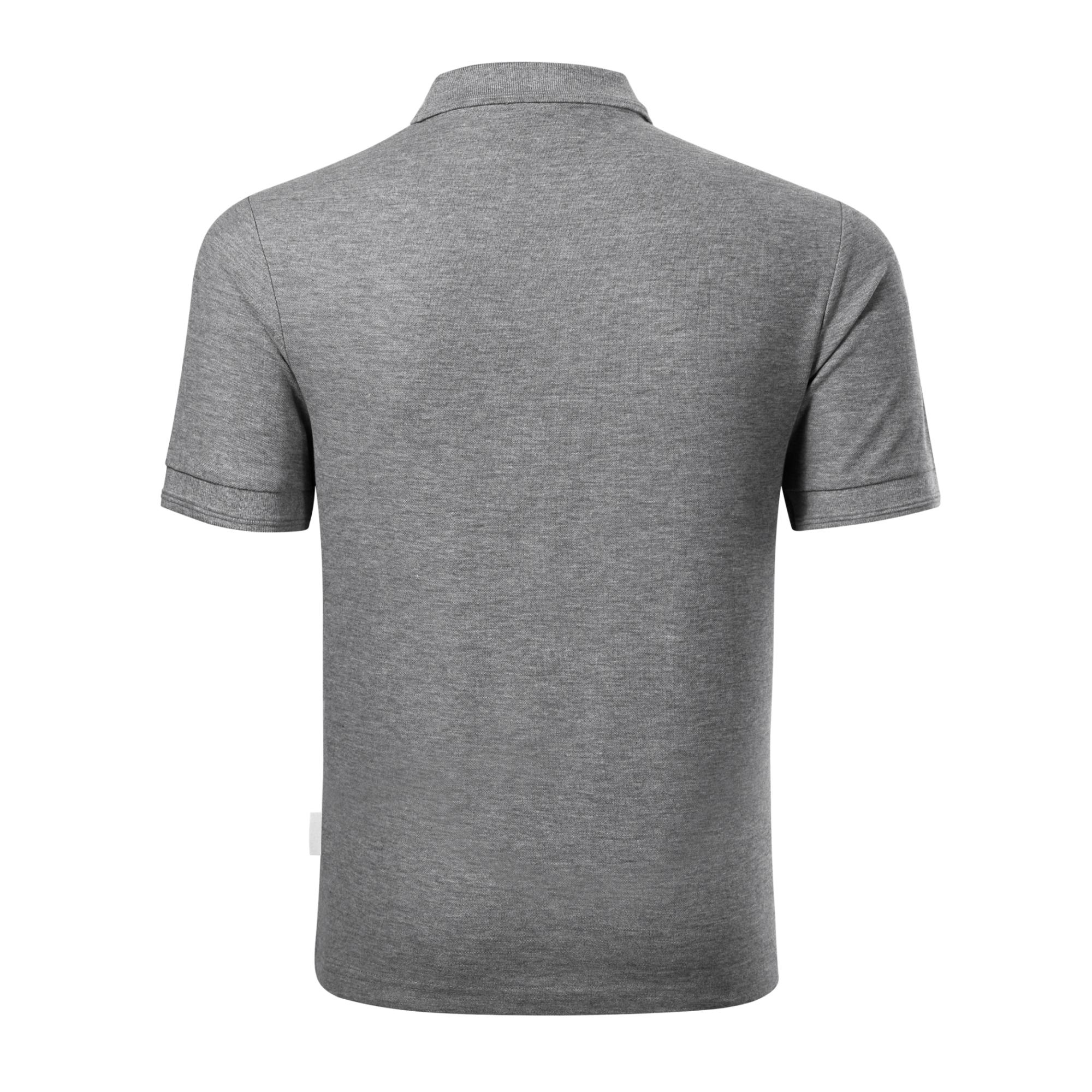 Tricou polo pentru bărbaţi Reserve R22 gri închis 12 (brand label) XL