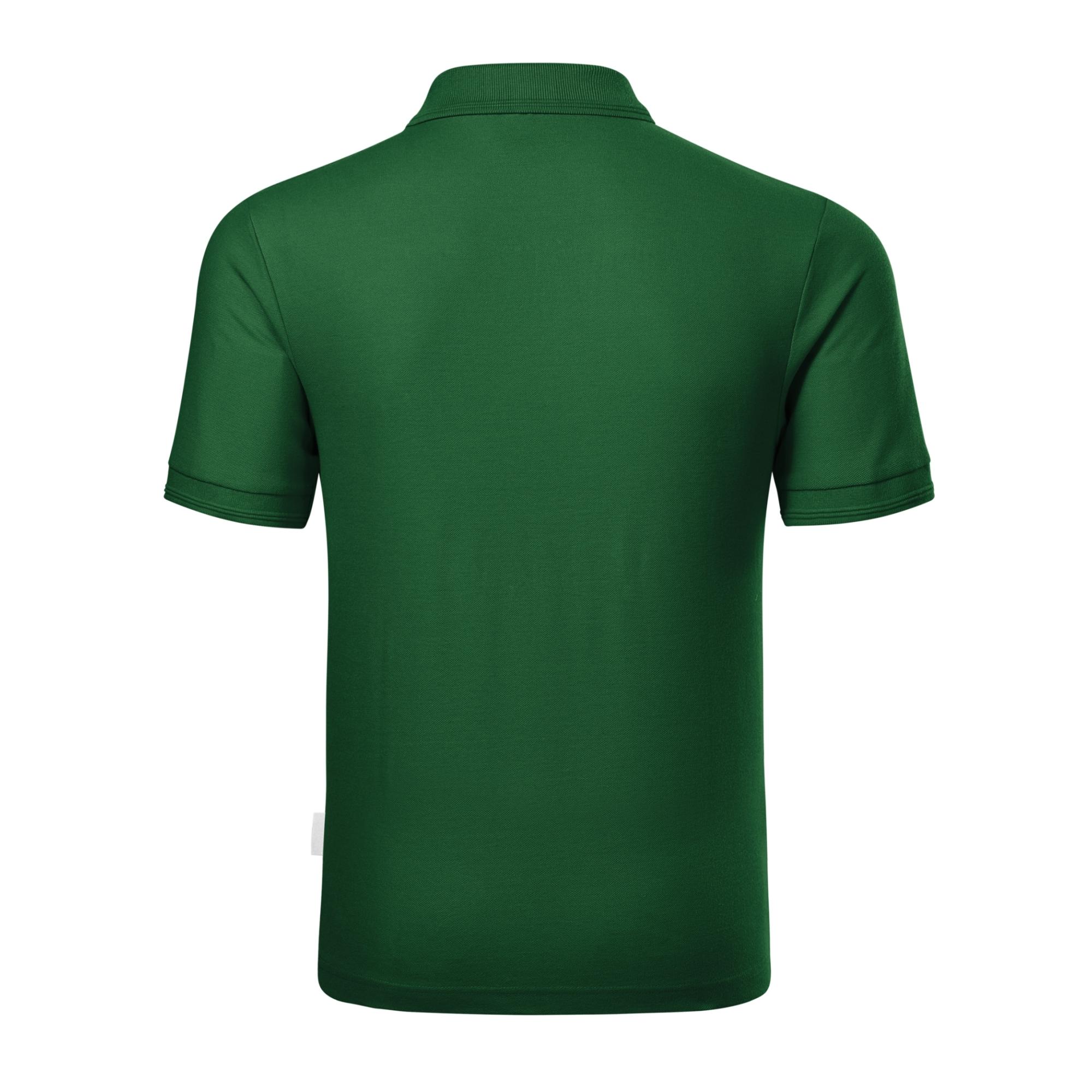 Tricou polo pentru bărbaţi Reserve R22 verde sticlă 06 (brand label) XXL