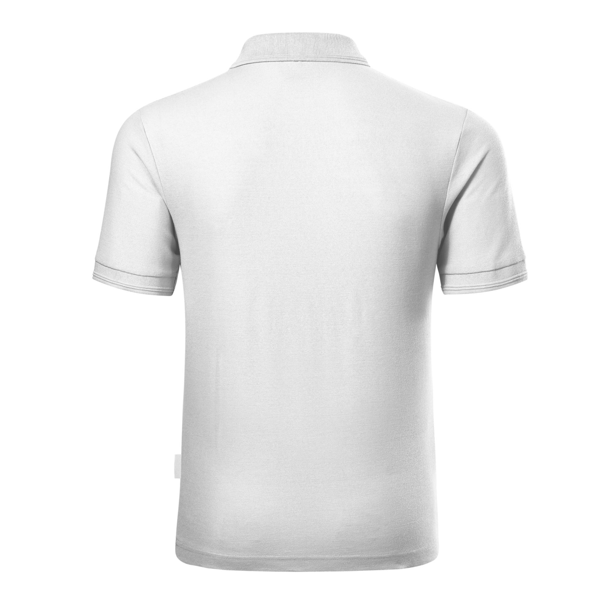 Tricou polo pentru bărbaţi Reserve R22 alb 00 (brand label) XXL