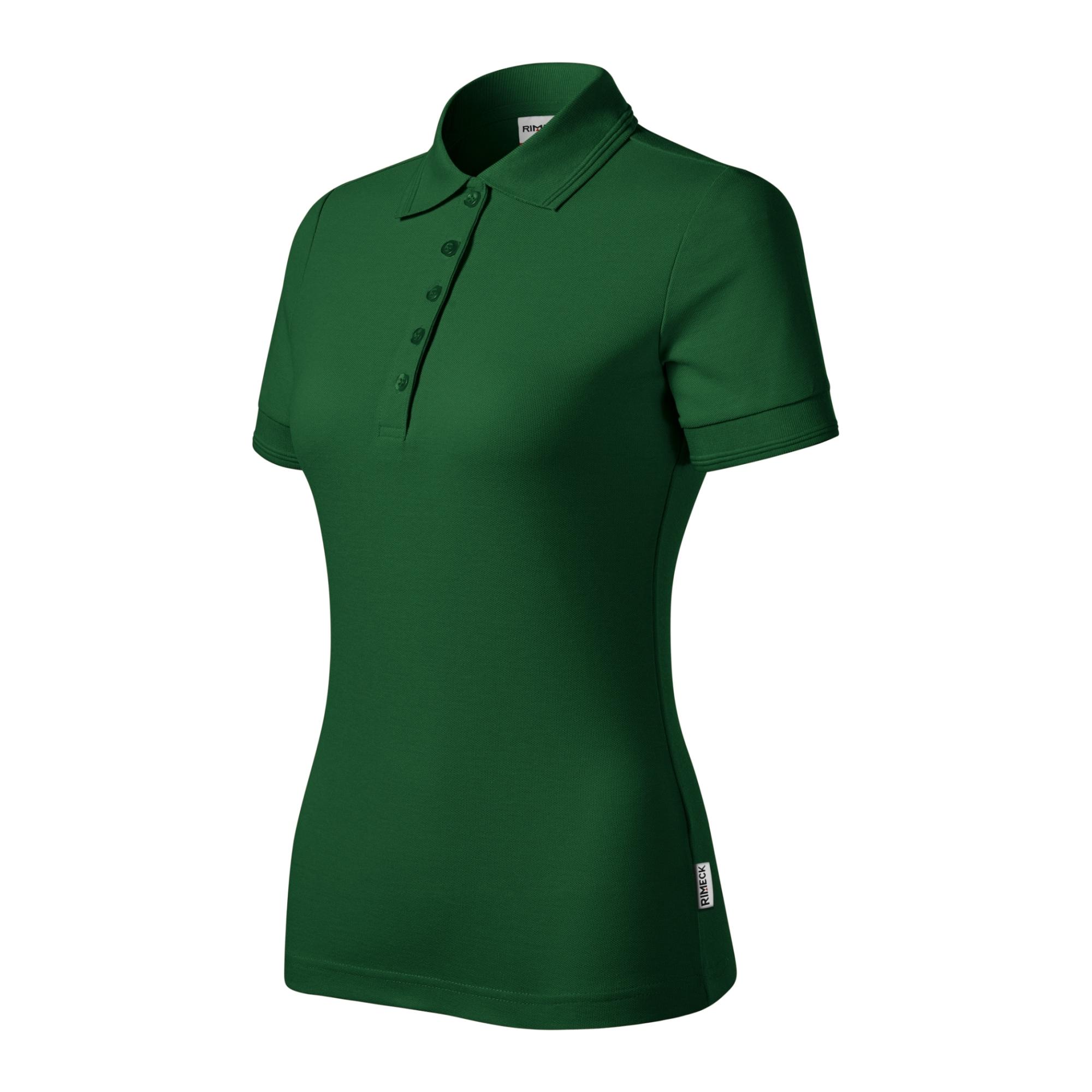 Tricou polo pentru damă Reserve R23 verde sticlă 06 (brand label) XXL