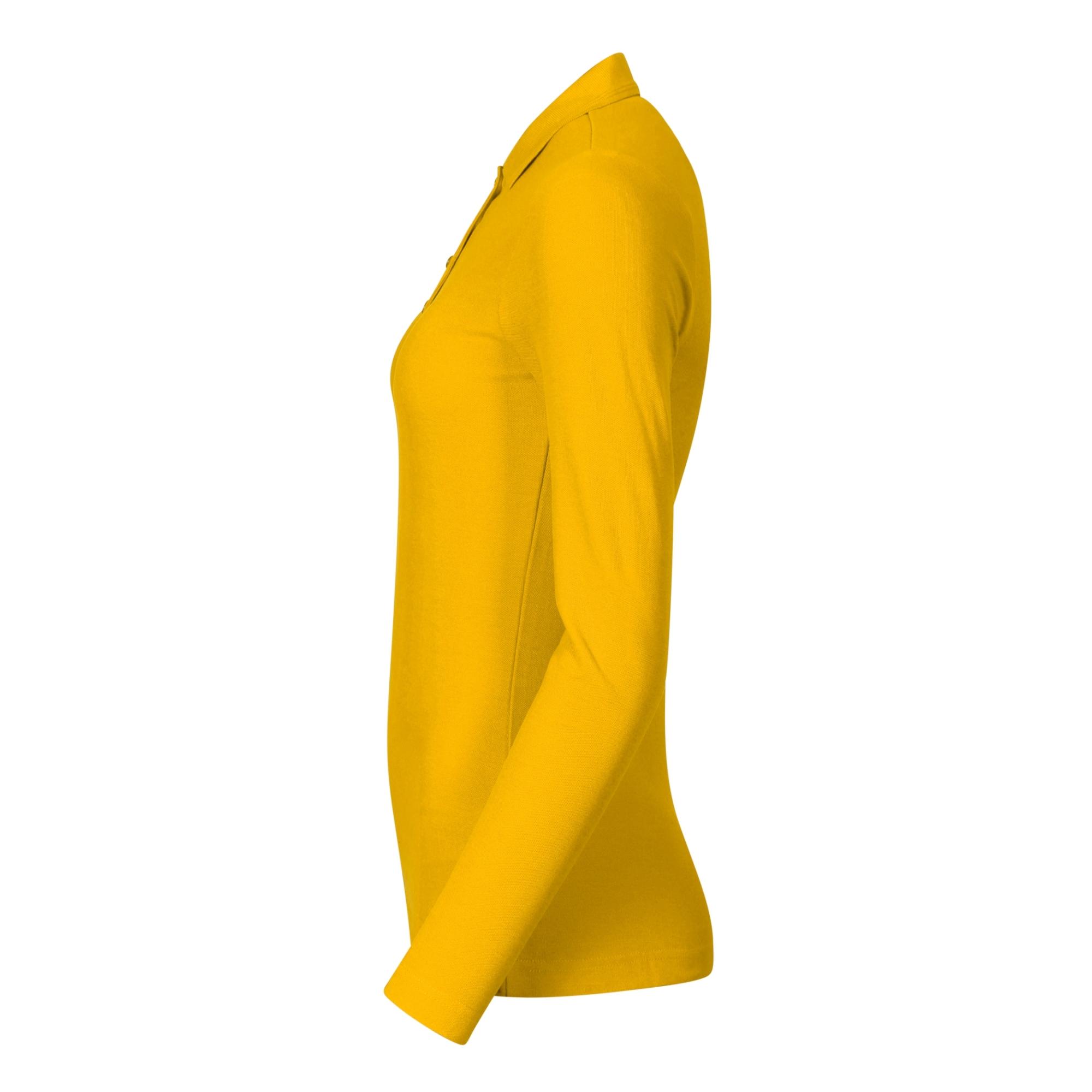 Tricou polo pentru damă Pique Polo LS 231 Galben XL