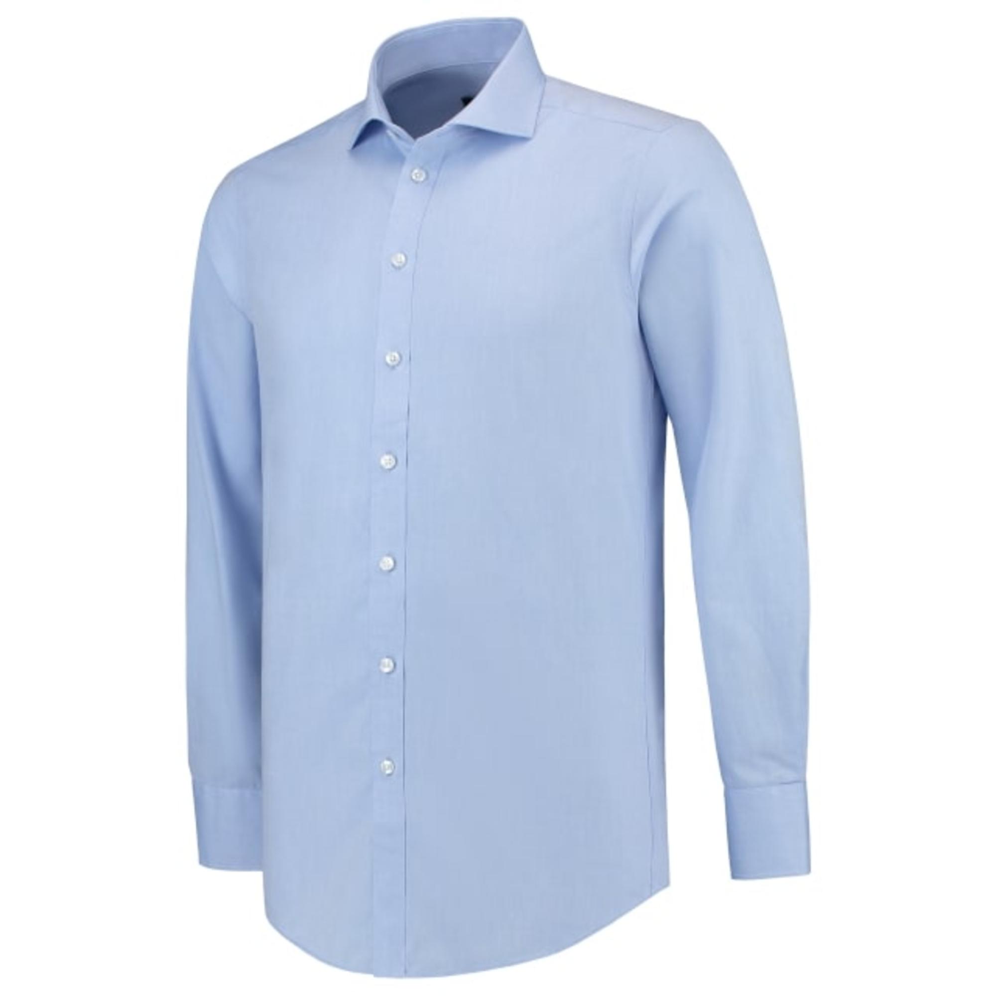 Cămaşă pentru bărbaţi Fitted Stretch Shirt T23 blue 44