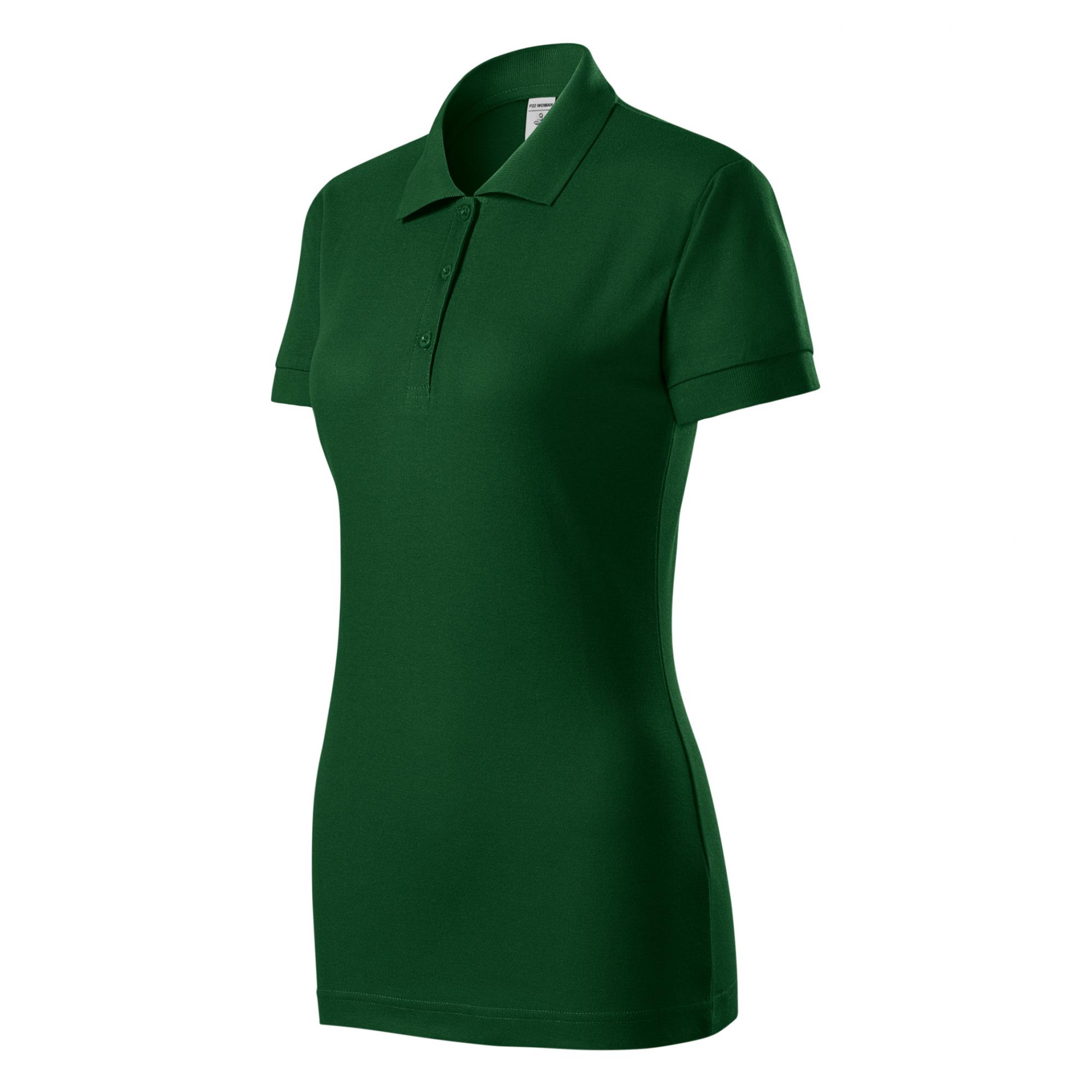Tricou polo pentru damă Joy PX2 Verde sticla XL