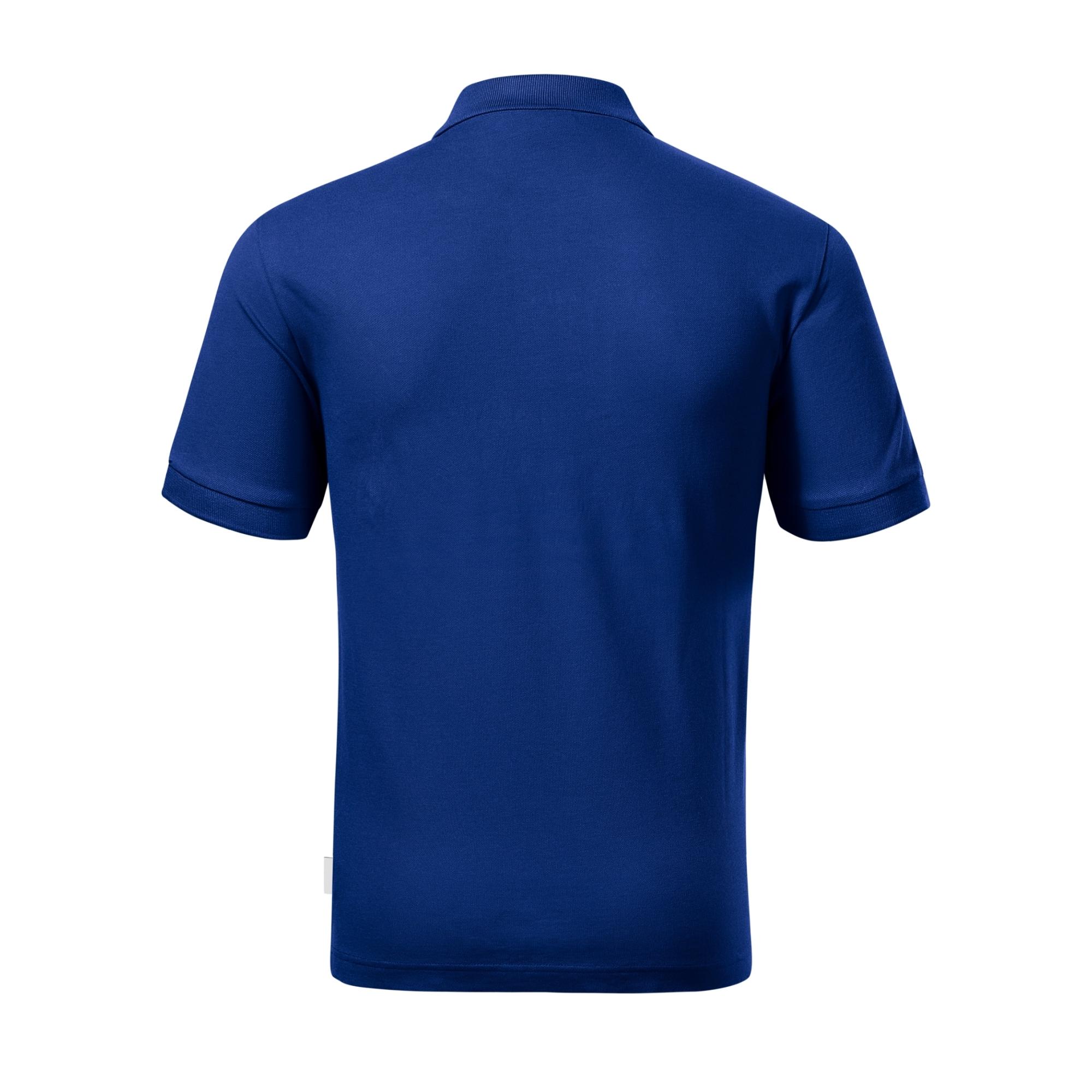 Tricou polo pentru bărbaţi Resist Heavy Polo R20 albastru regal 05 (brand label) S