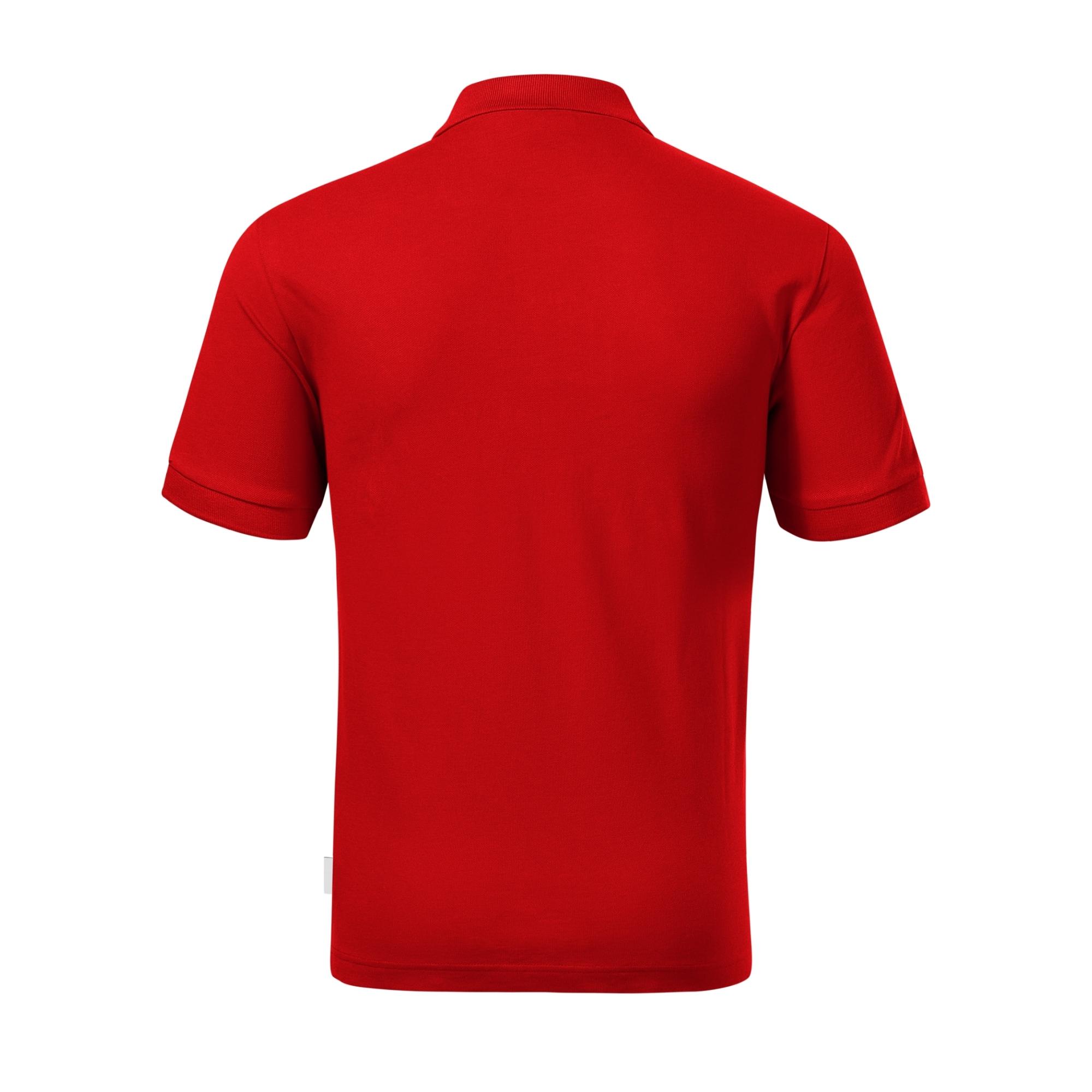 Tricou polo pentru bărbaţi Resist Heavy Polo R20 roşu 07 (brand label) M