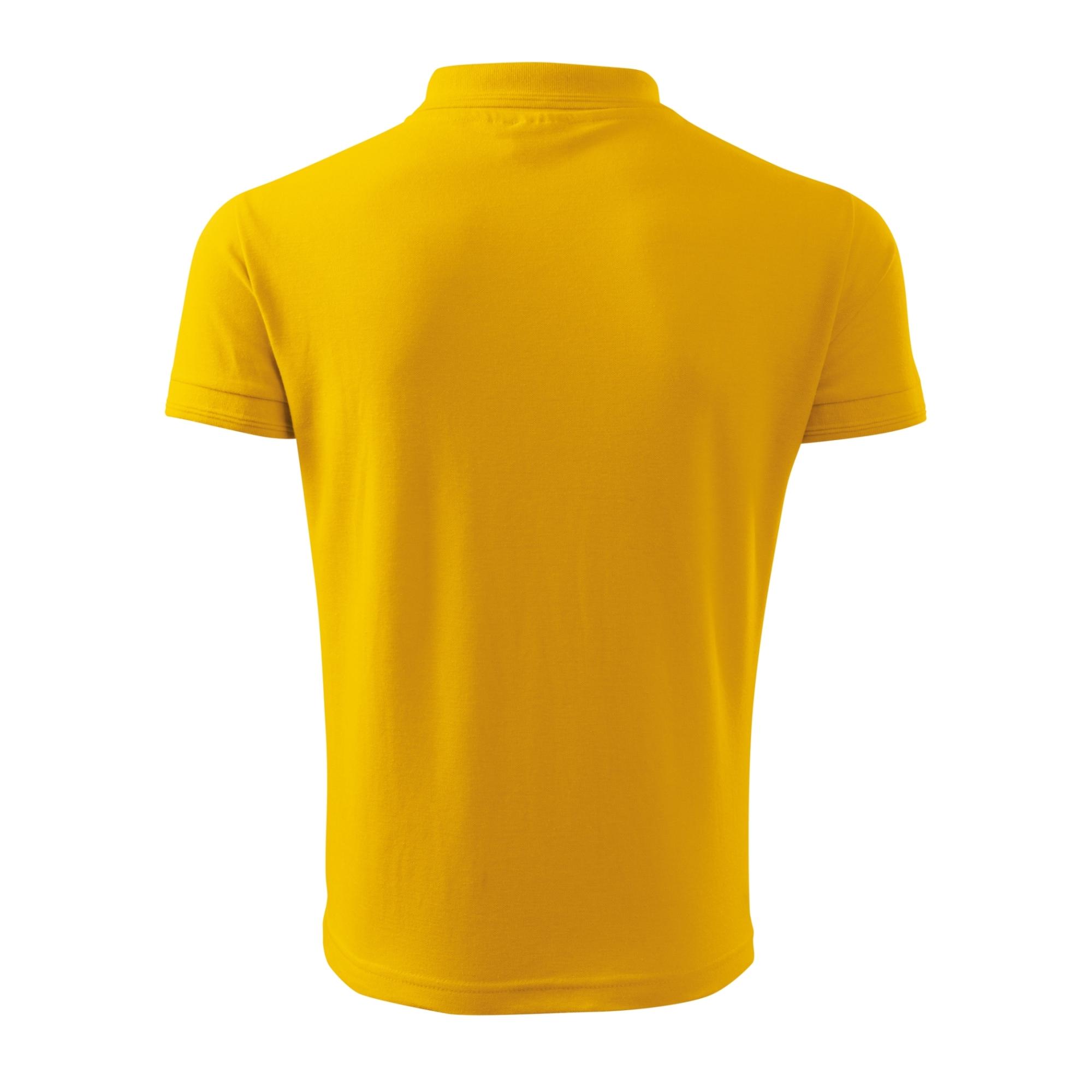 Tricou polo pentru bărbaţi Pique Polo Free F03 Galben XXL