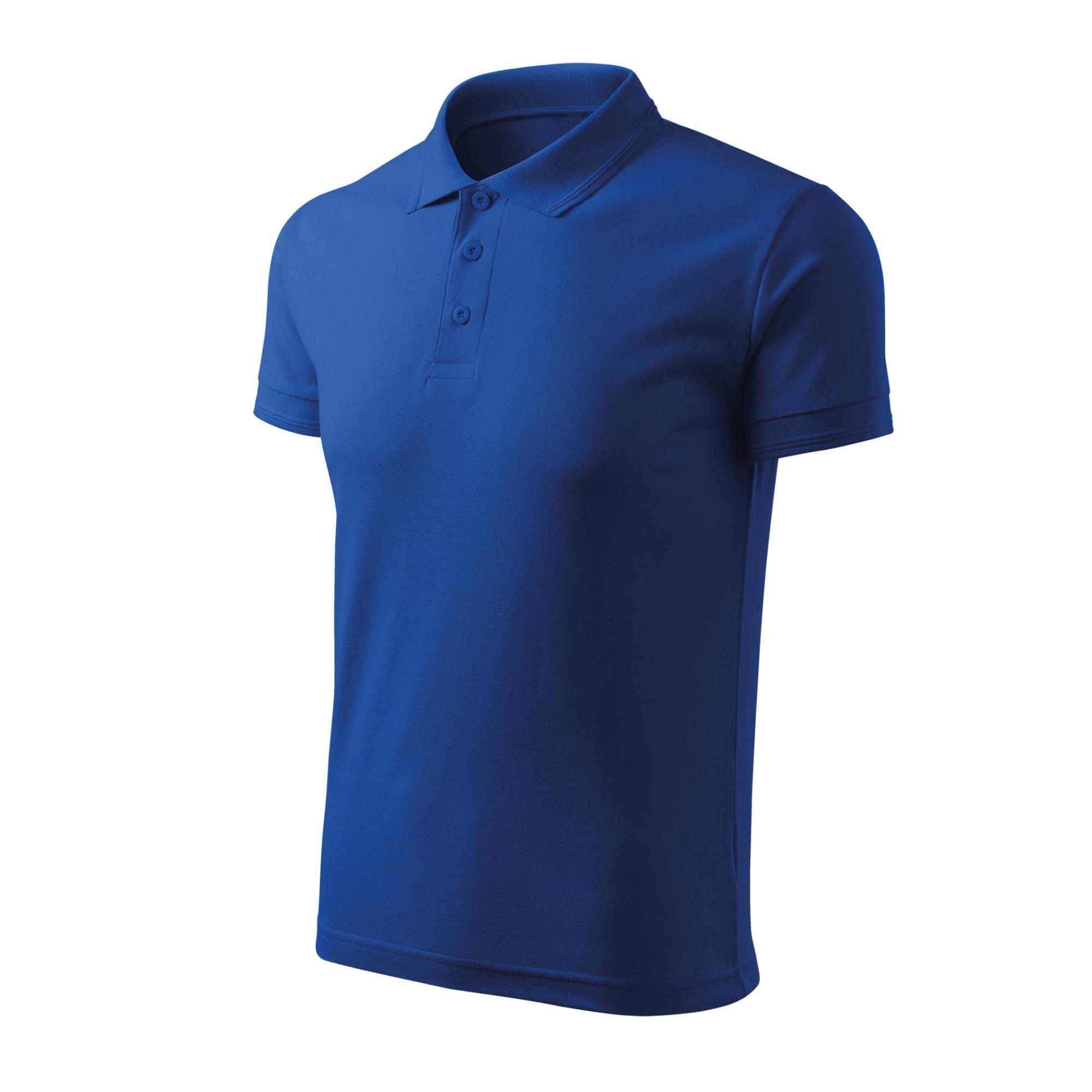 Tricou polo pentru bărbaţi Pique Polo Free F03 Albastru regal