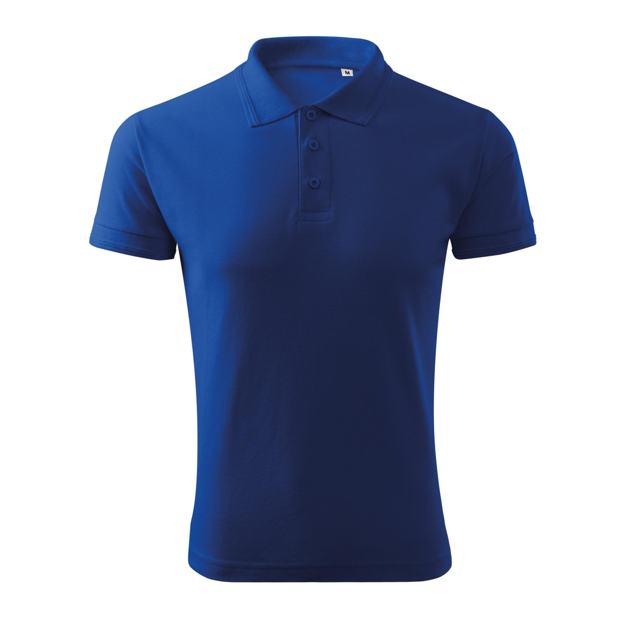 Tricou polo pentru bărbaţi Pique Polo Free F03 Albastru regal XL