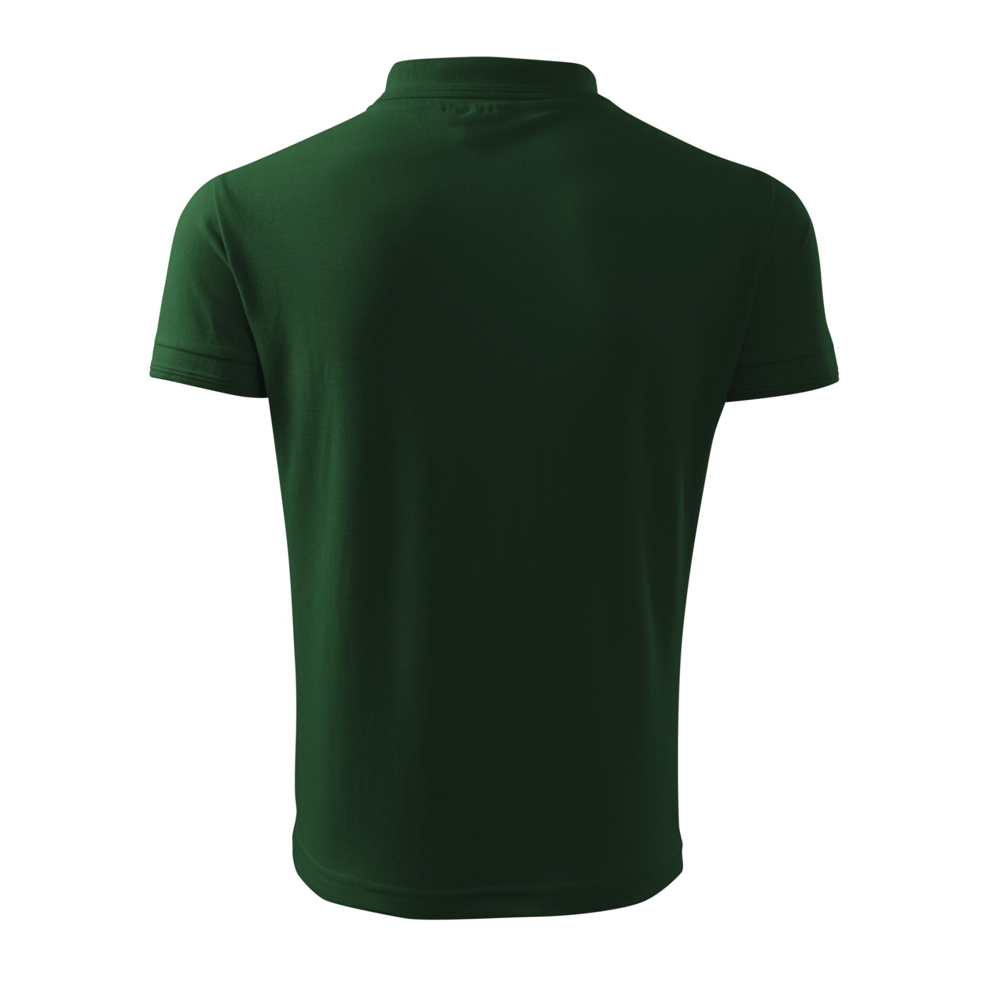 Tricou polo pentru bărbaţi Pique Polo Free F03 Verde sticla M