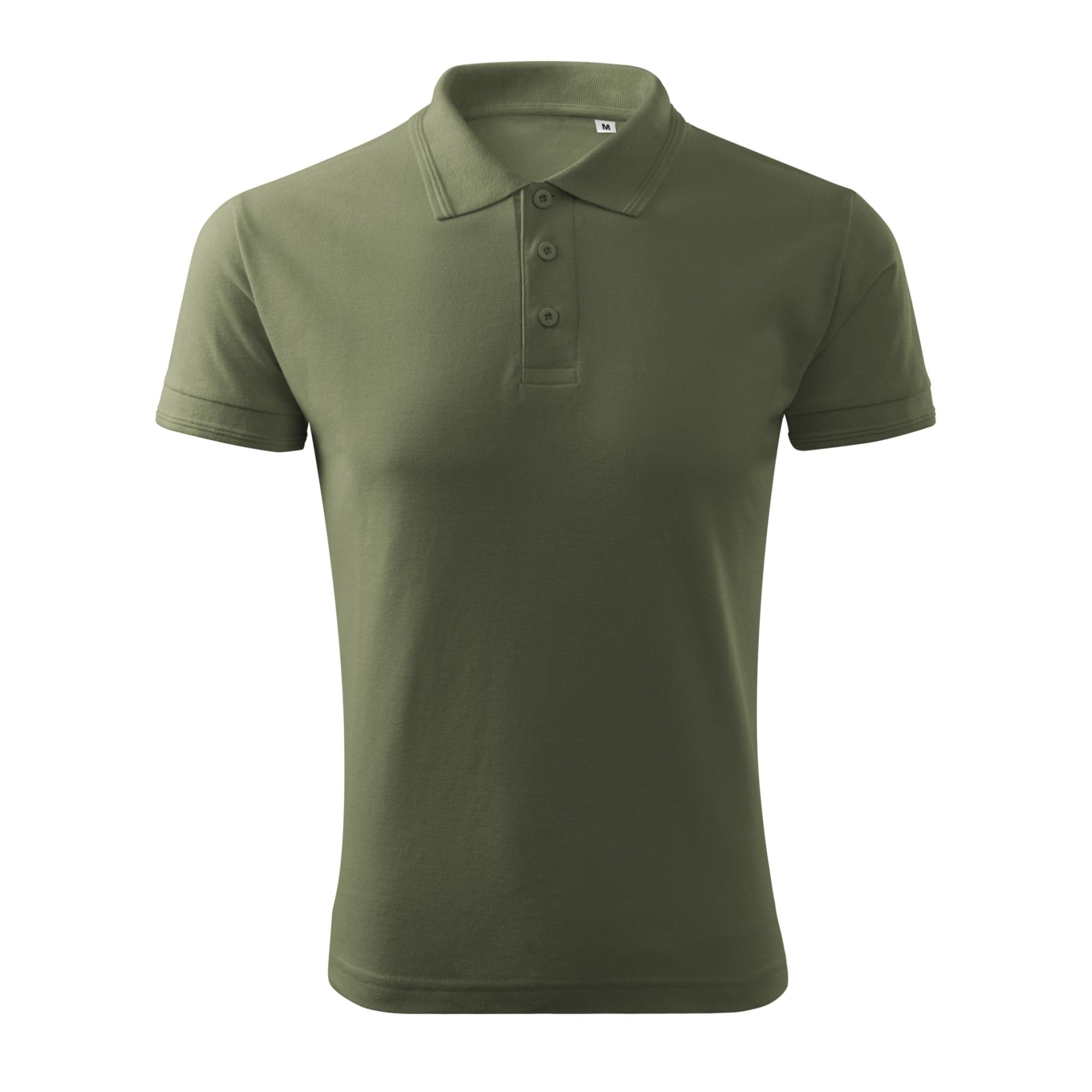 Tricou polo pentru bărbaţi Pique Polo Free F03 Khaki XL