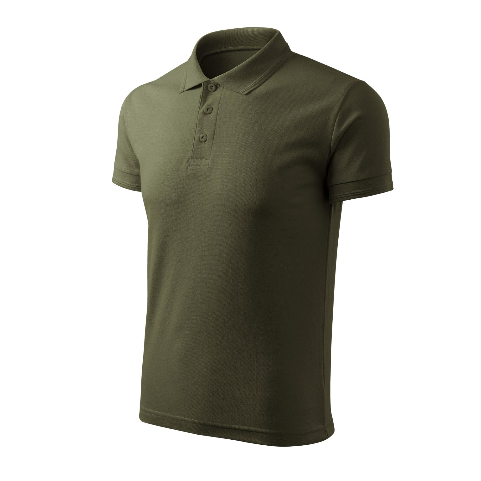 Tricou polo pentru bărbaţi Pique Polo Free F03 Military