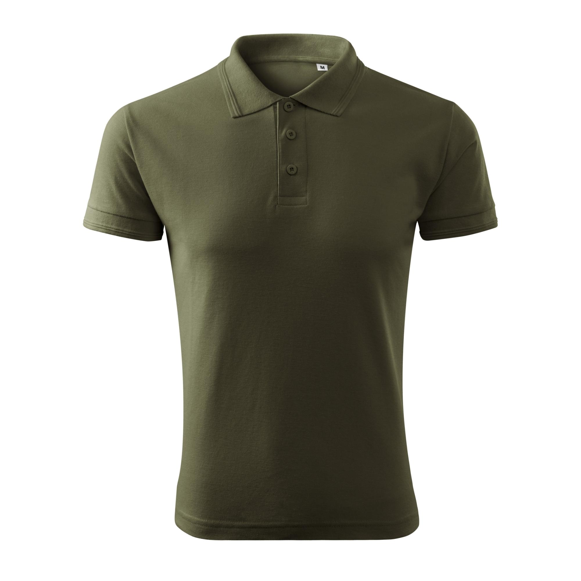 Tricou polo pentru bărbaţi Pique Polo Free F03 Military XL