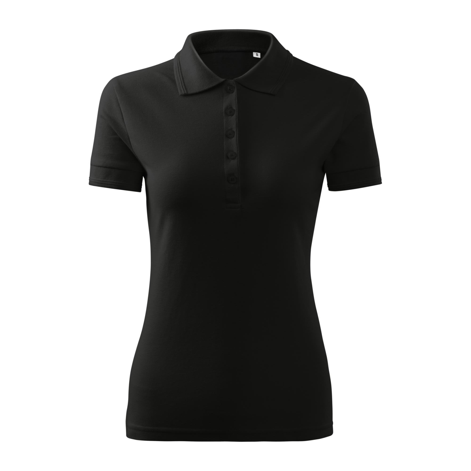 Tricou polo pentru damă Pique Polo Free F10 Negru XXL