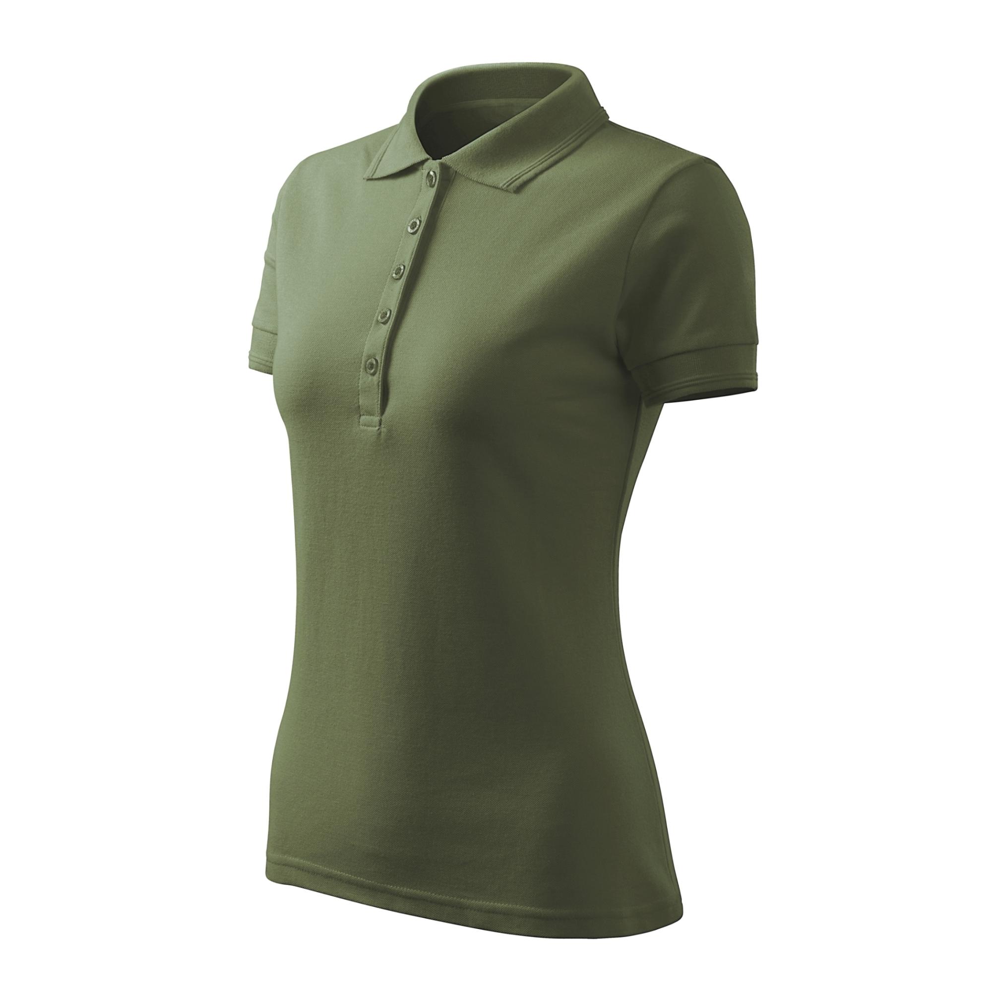 Tricou polo pentru damă Pique Polo Free F10 Khaki