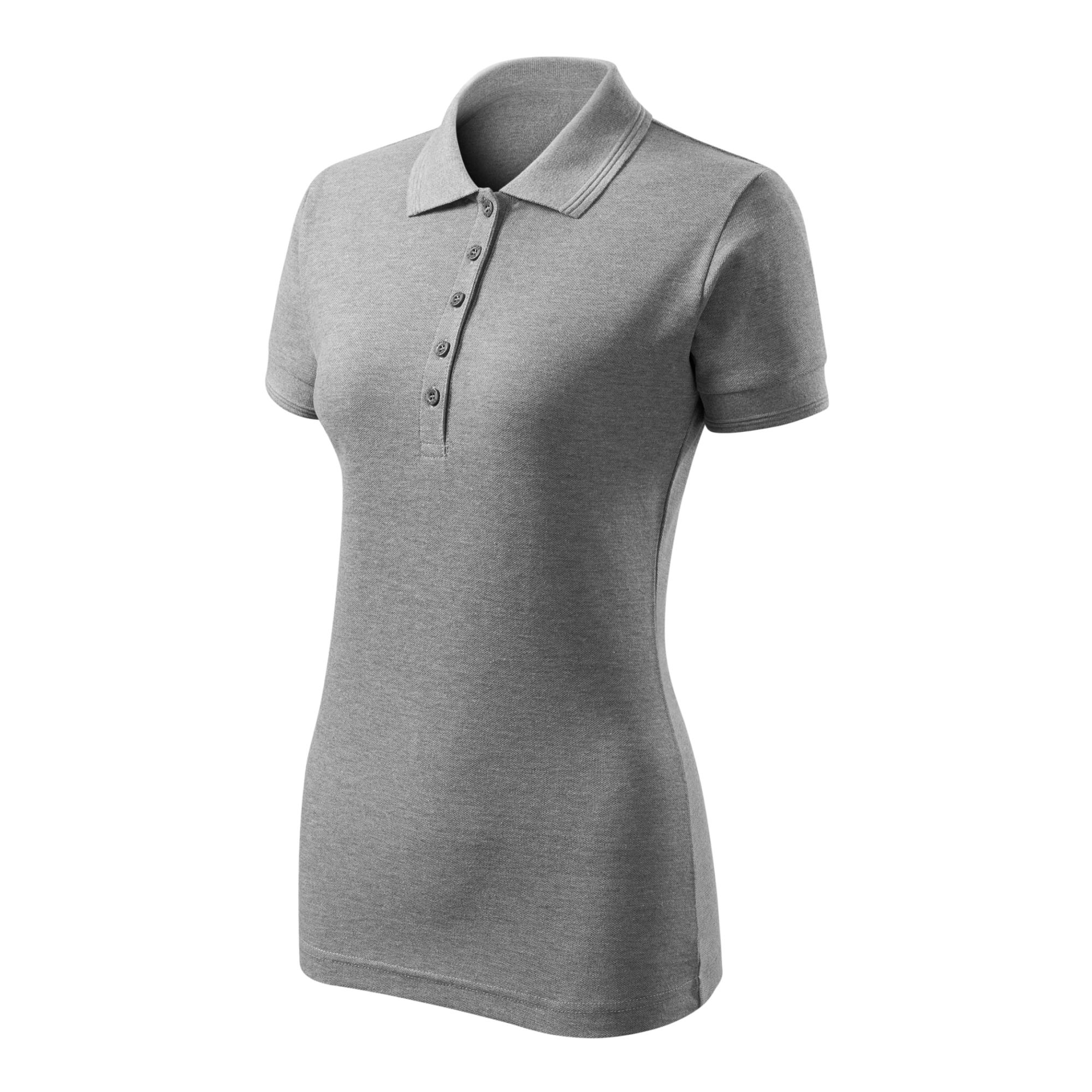 Tricou polo pentru damă Pique Polo Free F10 Gri închis