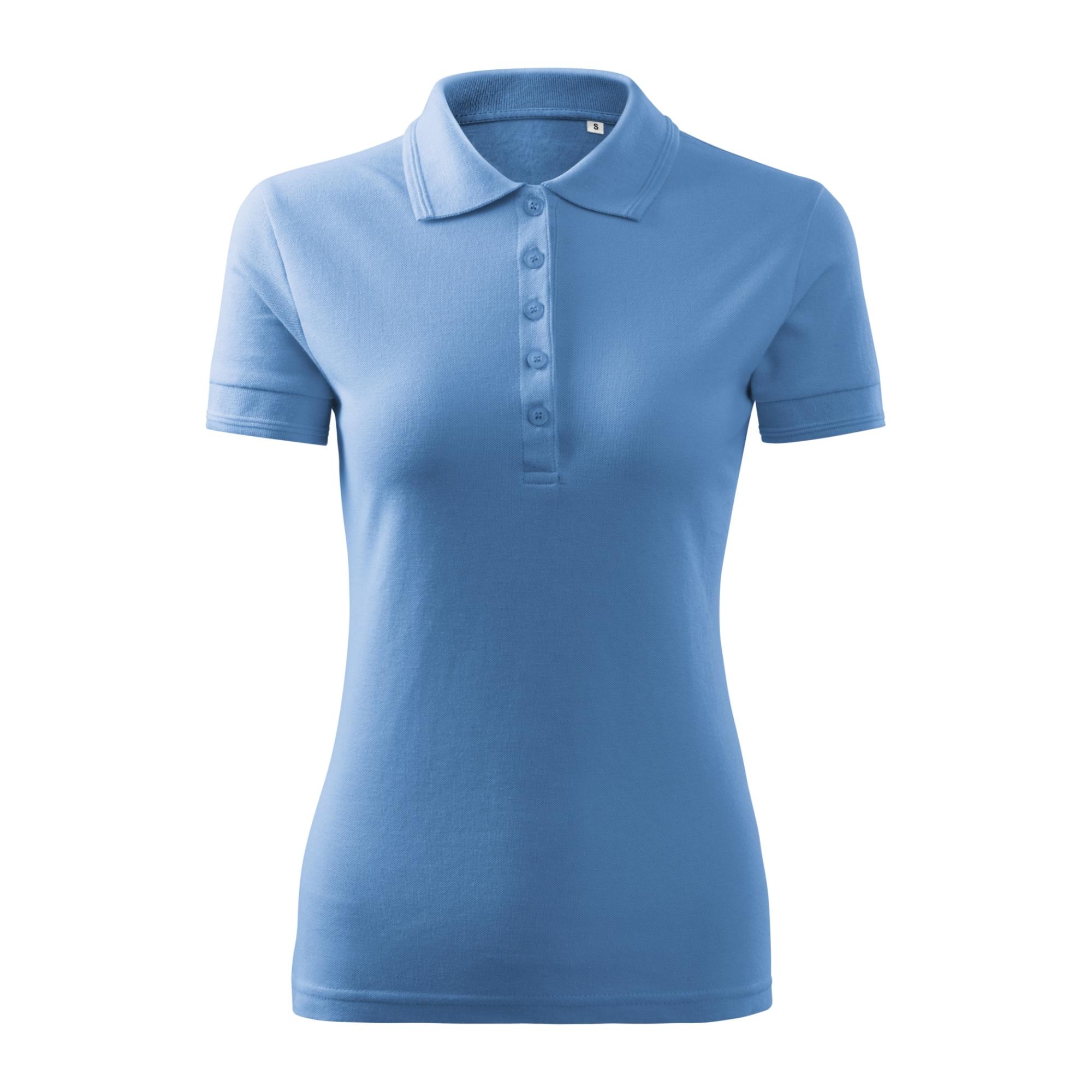 Tricou polo pentru damă Pique Polo Free F10 Albastru deschis XXL