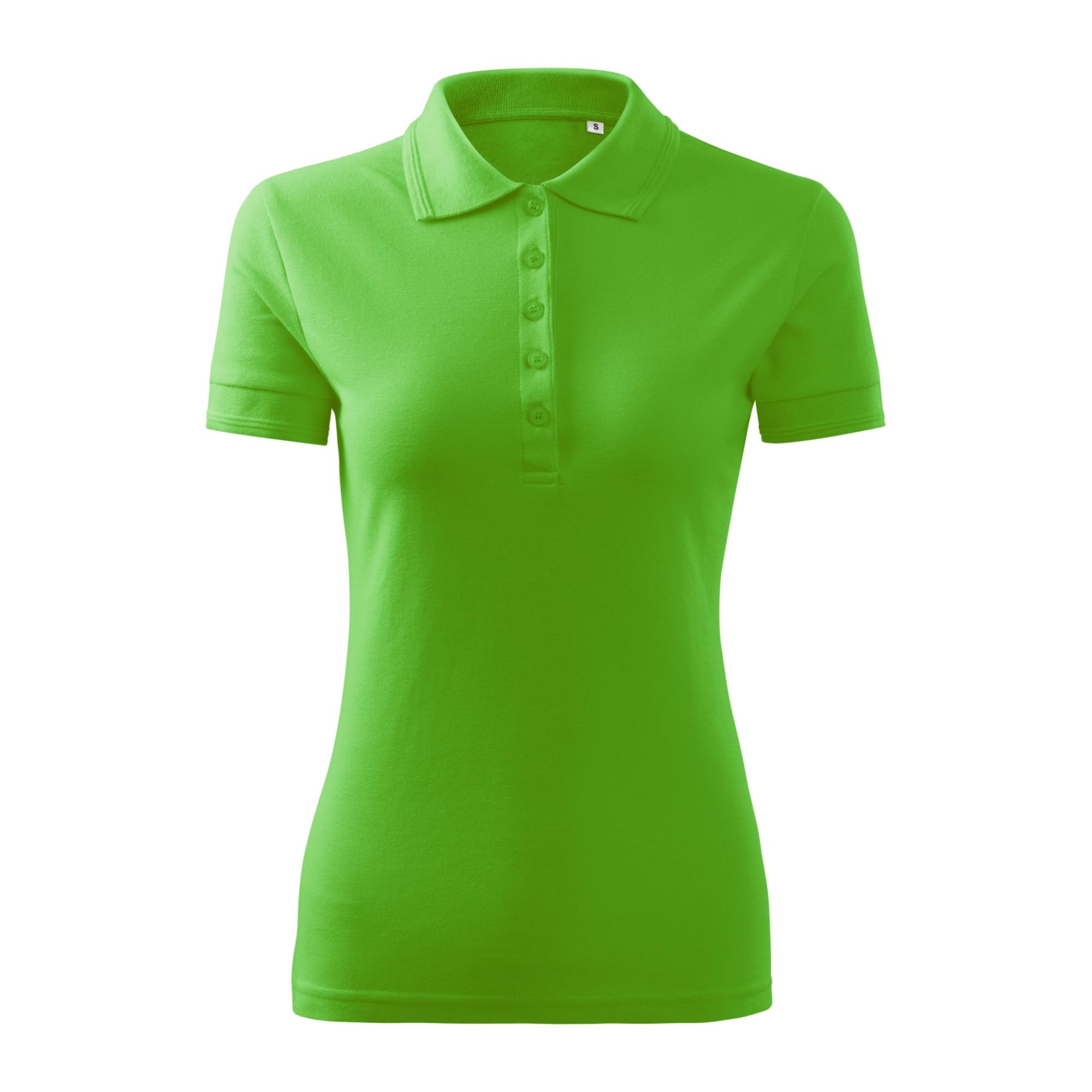 Tricou polo pentru damă Pique Polo Free F10 Verde măr XXL
