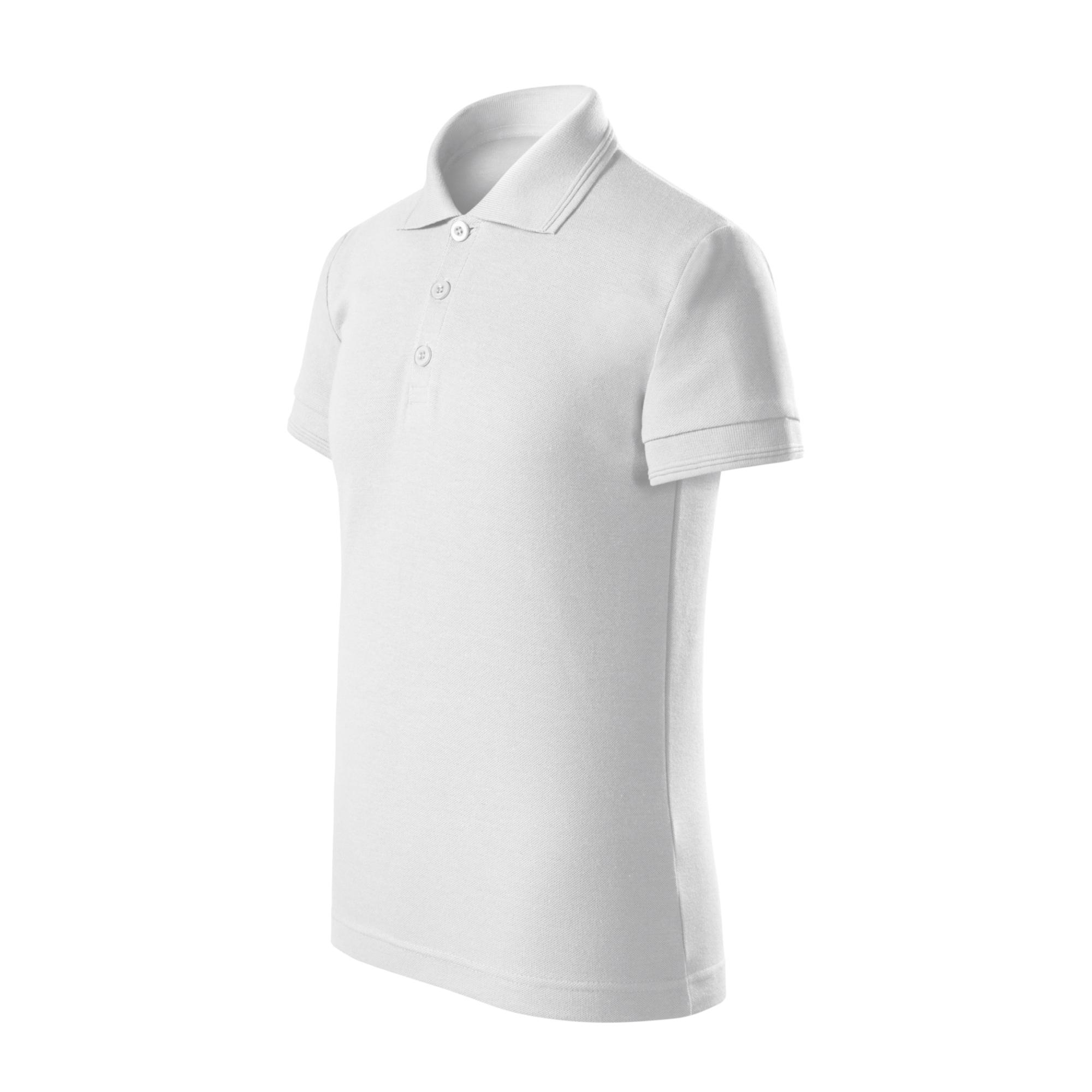 Tricou polo pentru copii Pique Polo Free F22 Alb