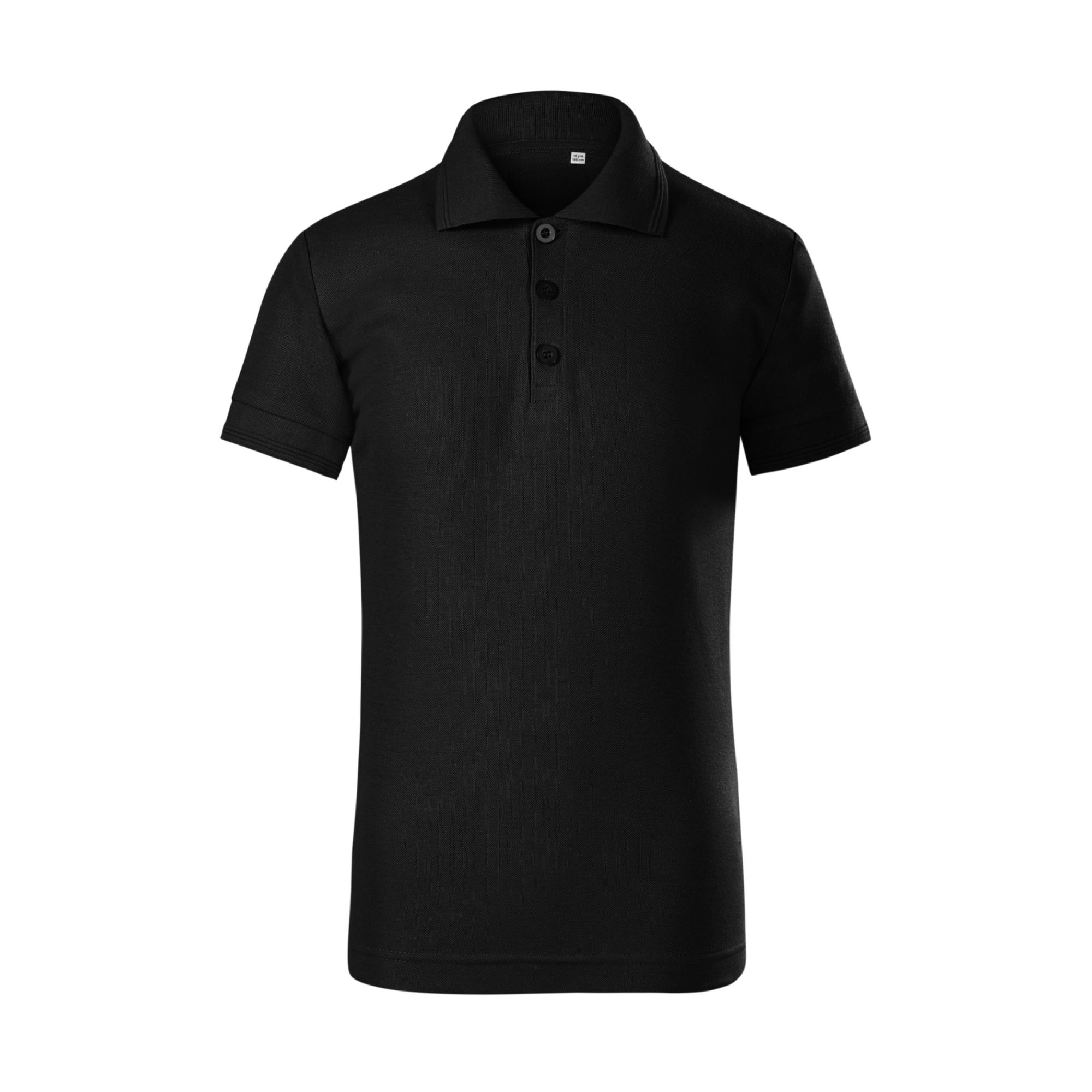 Tricou polo pentru copii Pique Polo Free F22 Negru 10 ani