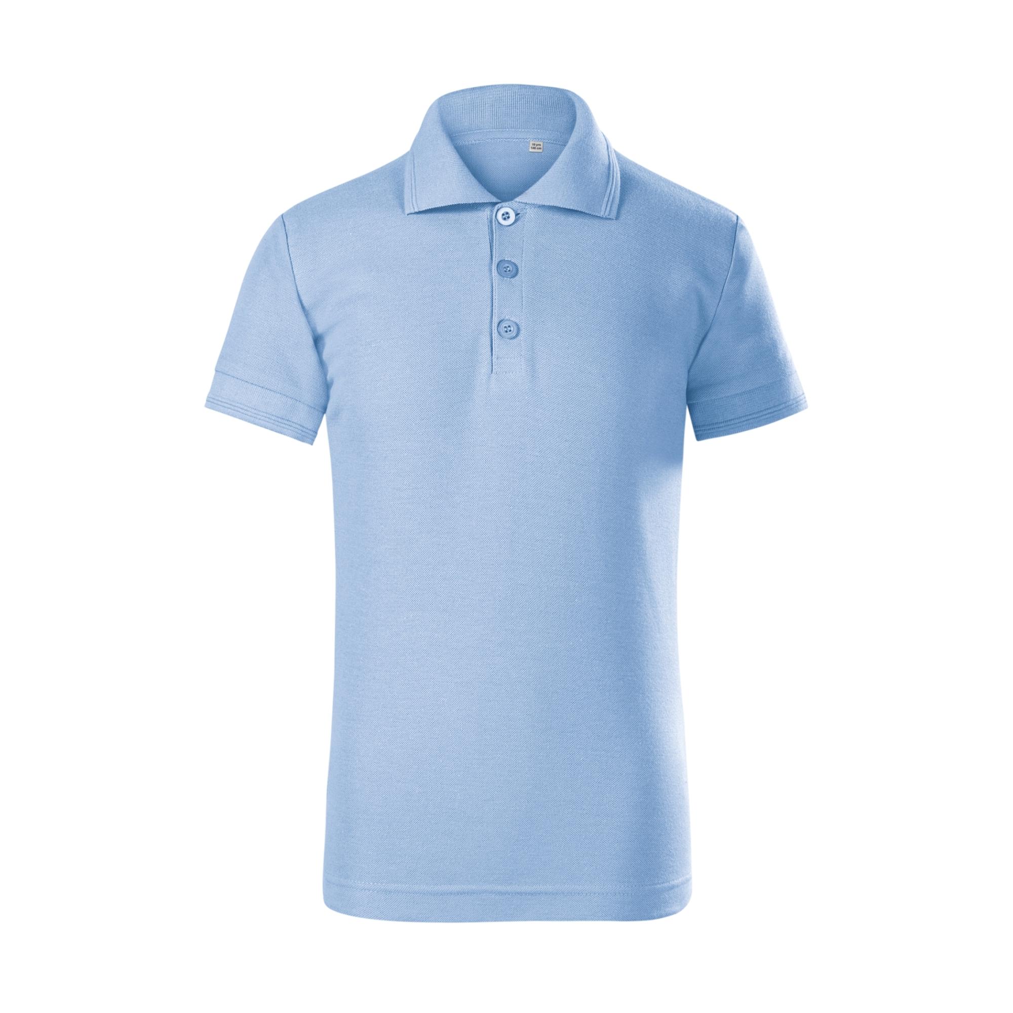 Tricou polo pentru copii Pique Polo Free F22 Albastru deschis 10 ani