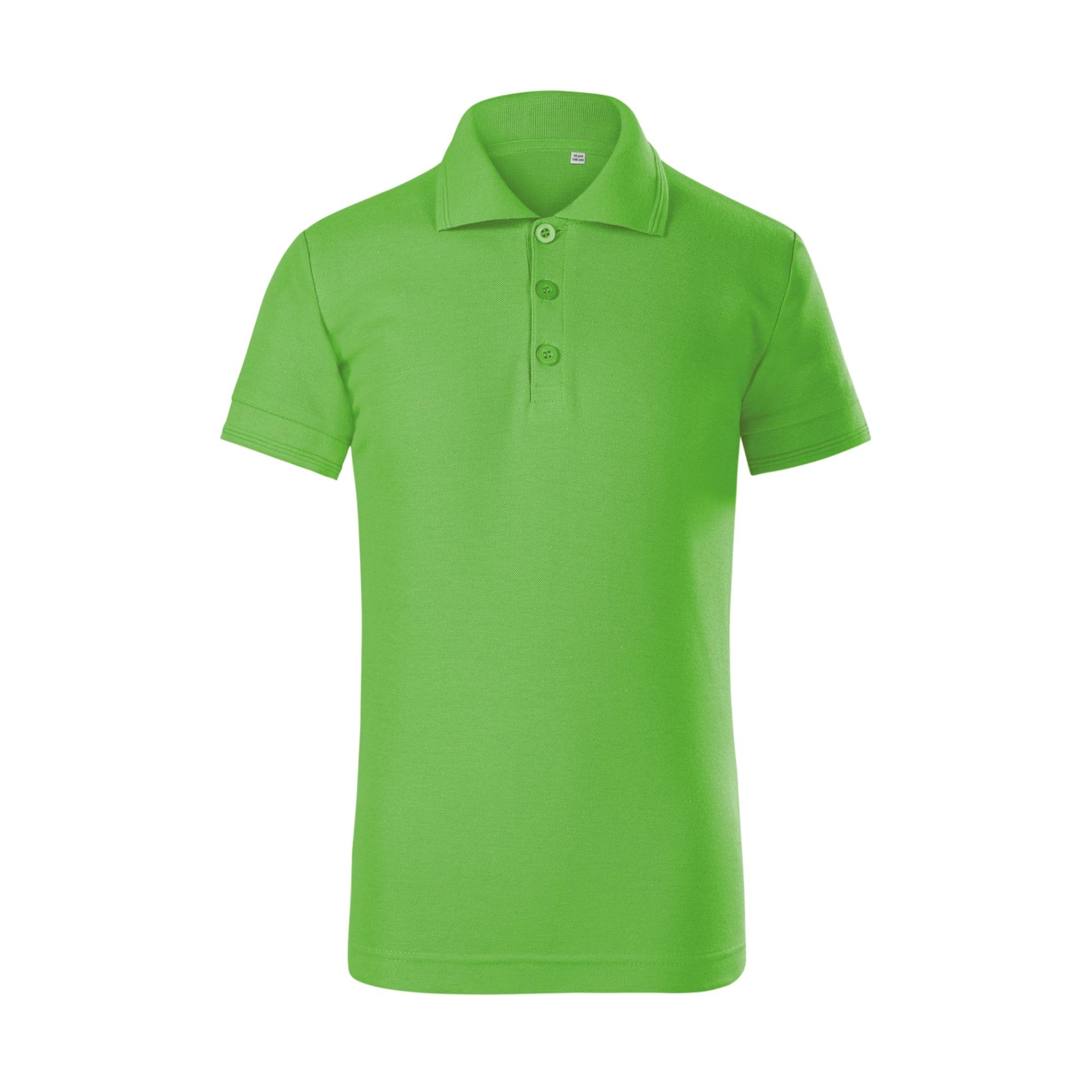 Tricou polo pentru copii Pique Polo Free F22 Verde măr 6 ani