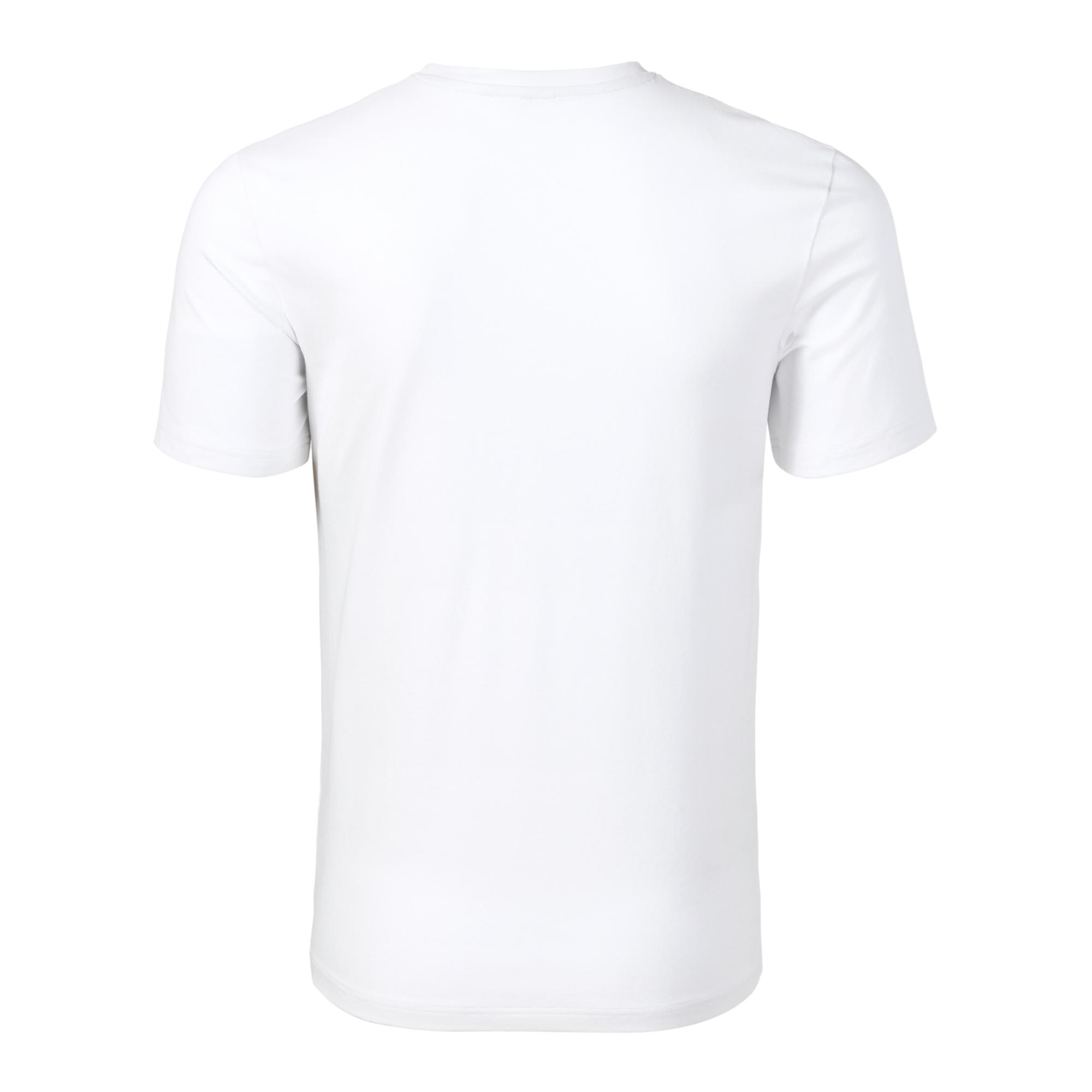 Tricou pentru bărbaţi Action V-neck 700 Alb S